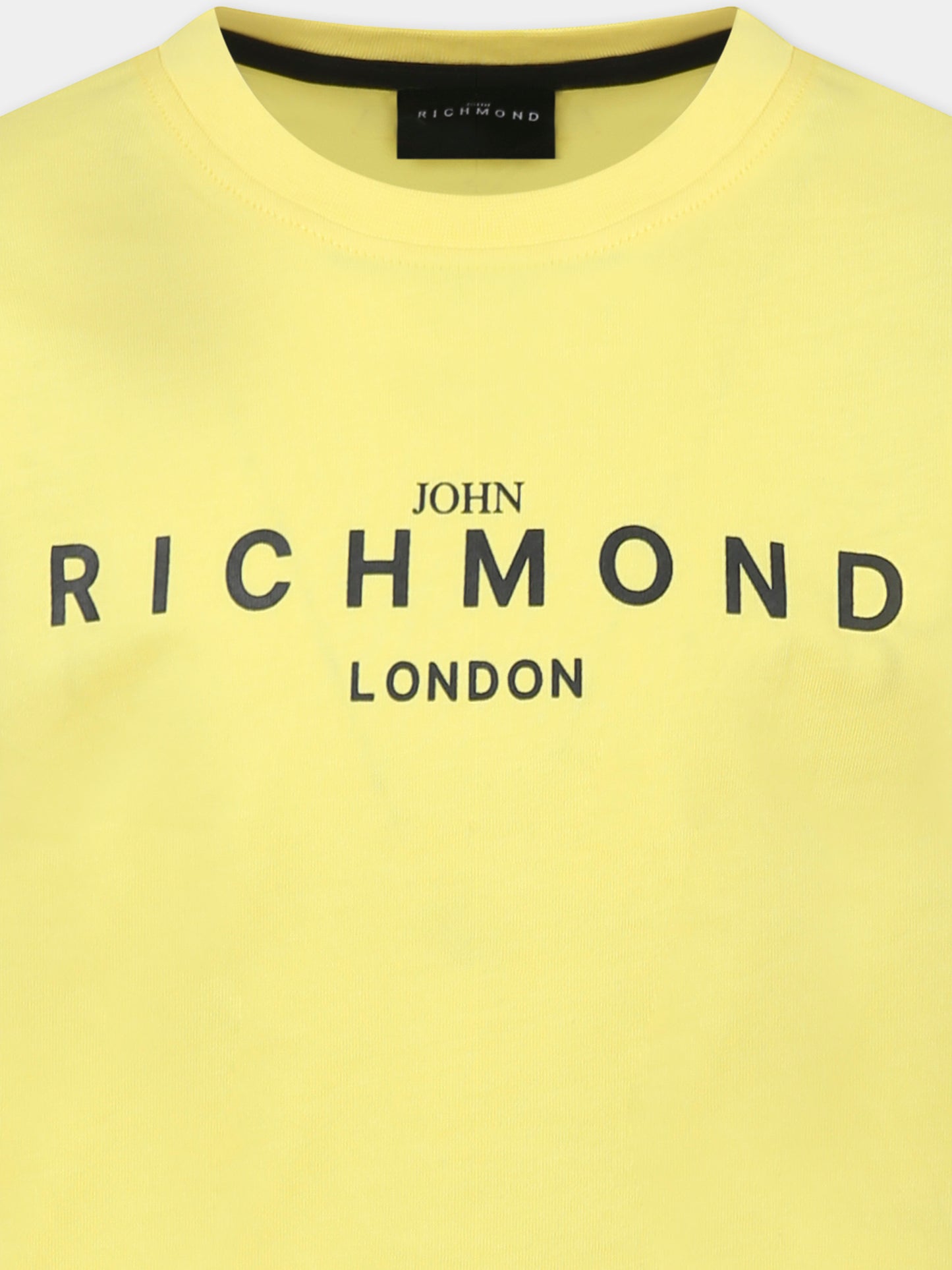 T-shirt gialla per bambino con logo,Richmond Jr,RBP25003TS YELLOW