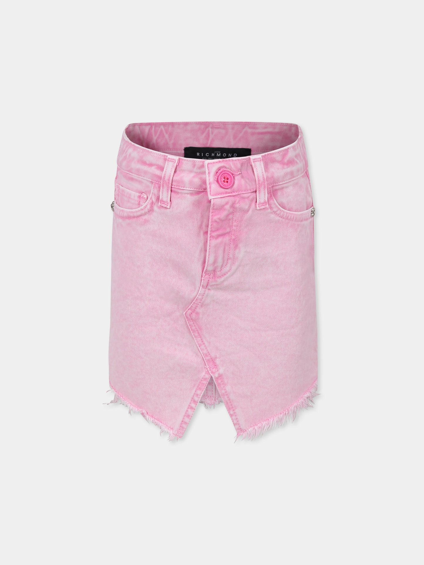 Gonna rosa per bambina,Richmond Jr,RGP25161GO DENIM BARBIE