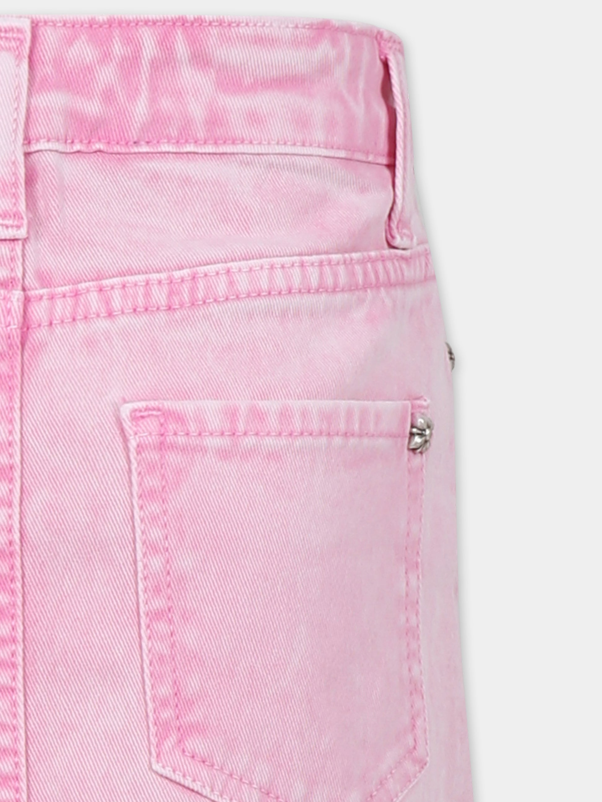 Gonna rosa per bambina,Richmond Jr,RGP25161GO DENIM BARBIE