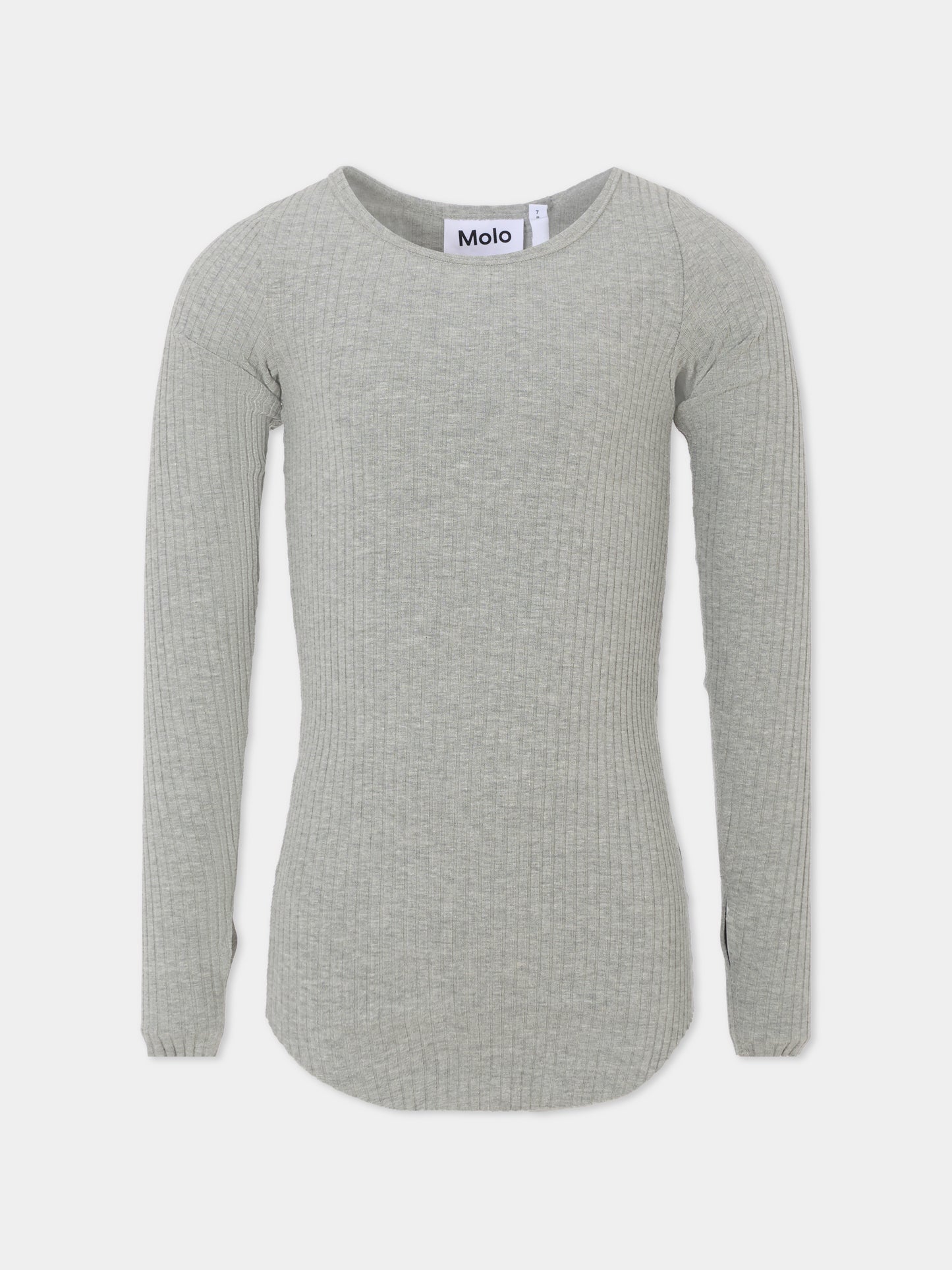 T-shirt Rochelle grigia per bambina,Molo,2W25A401 1046