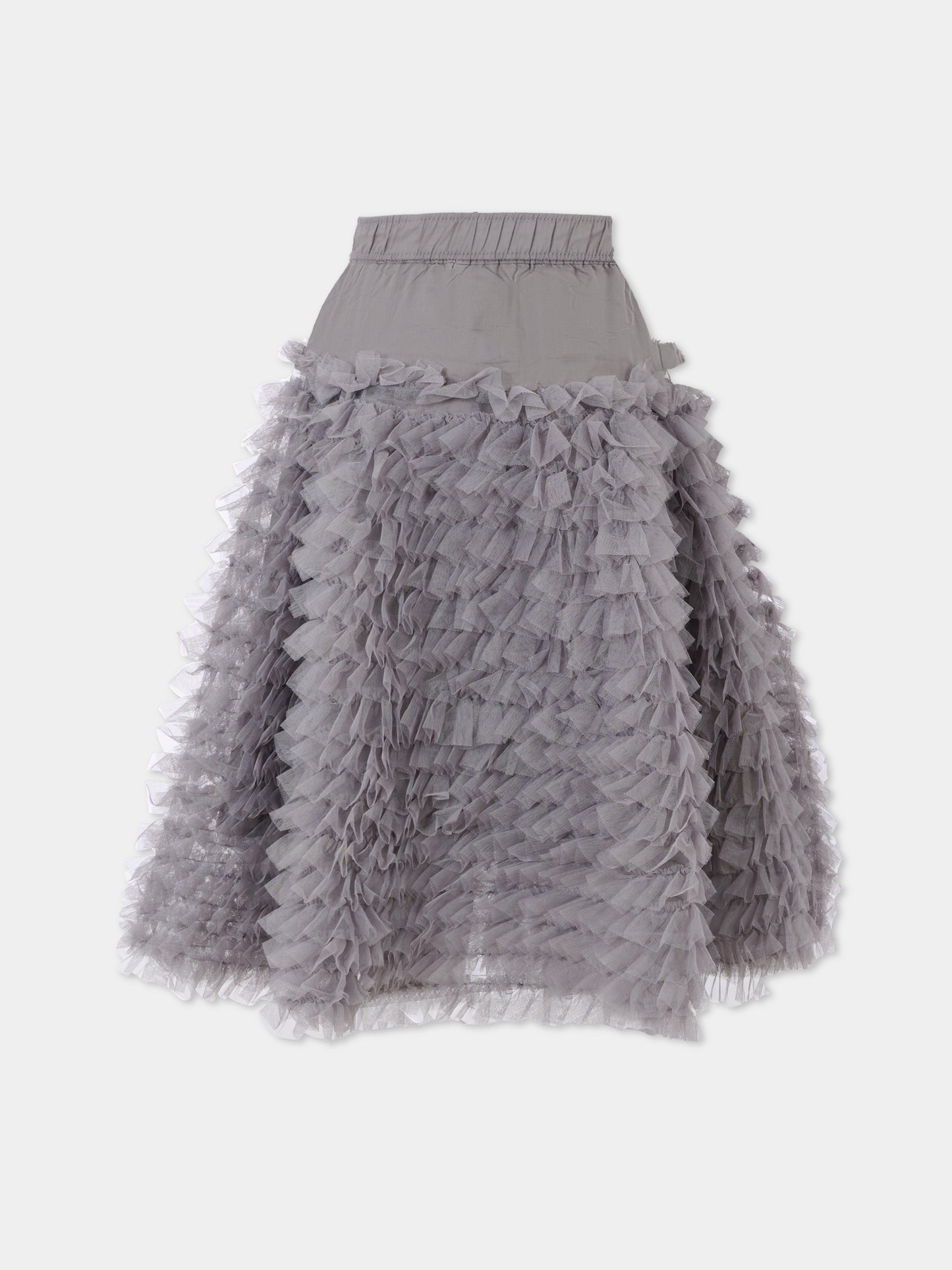 Gonna grigia per bambina,Molo,2W25D140 5505