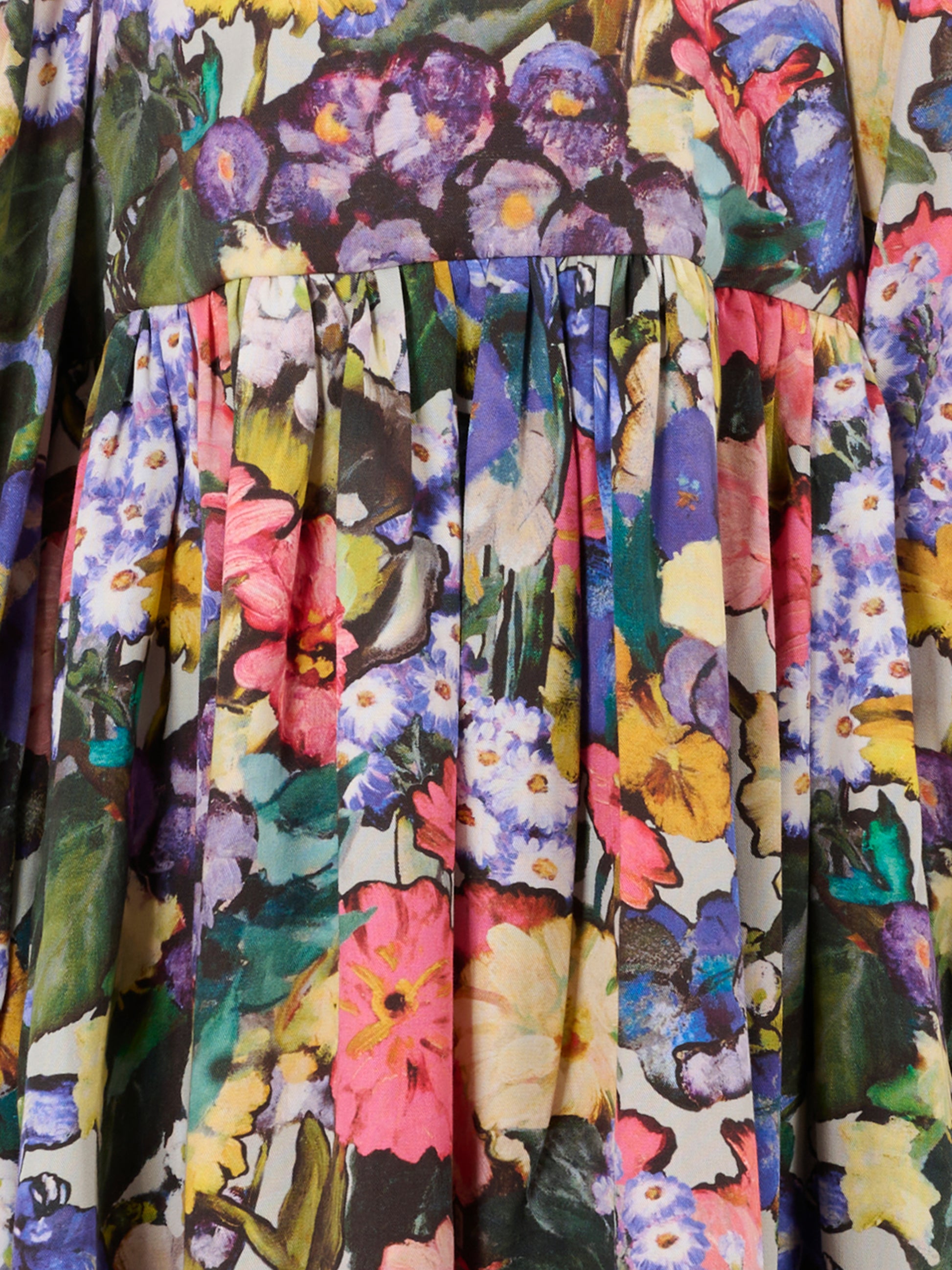 Vestito Cocos multicolor per bambina con stampa floreale,Molo,2W25E237 9384