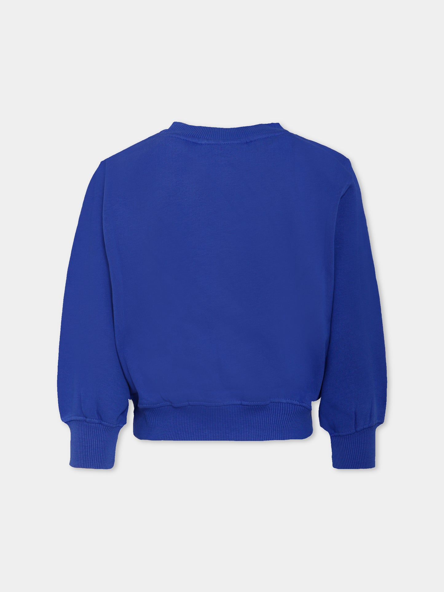 Felpa Marge blu per bambina con coniglio,Molo,2W25J215 5508