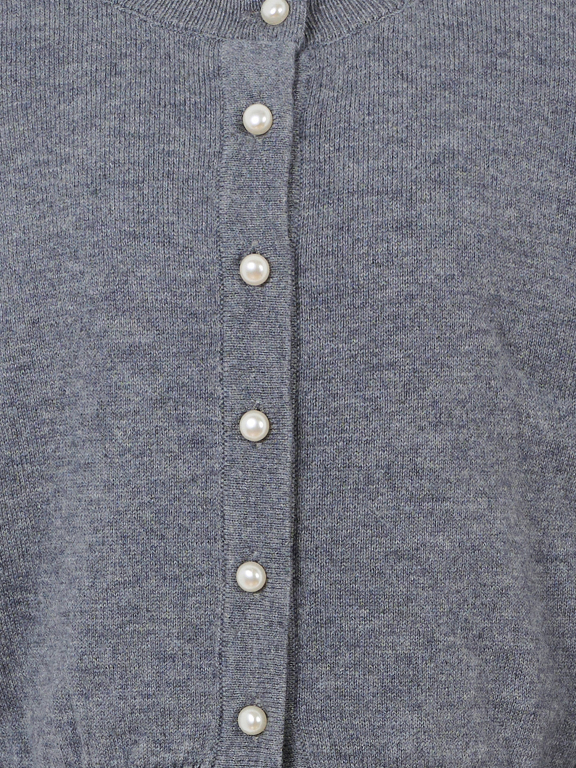 Cardigan Guinevere grigio per bambina con perle,Molo,2W25K309 1046