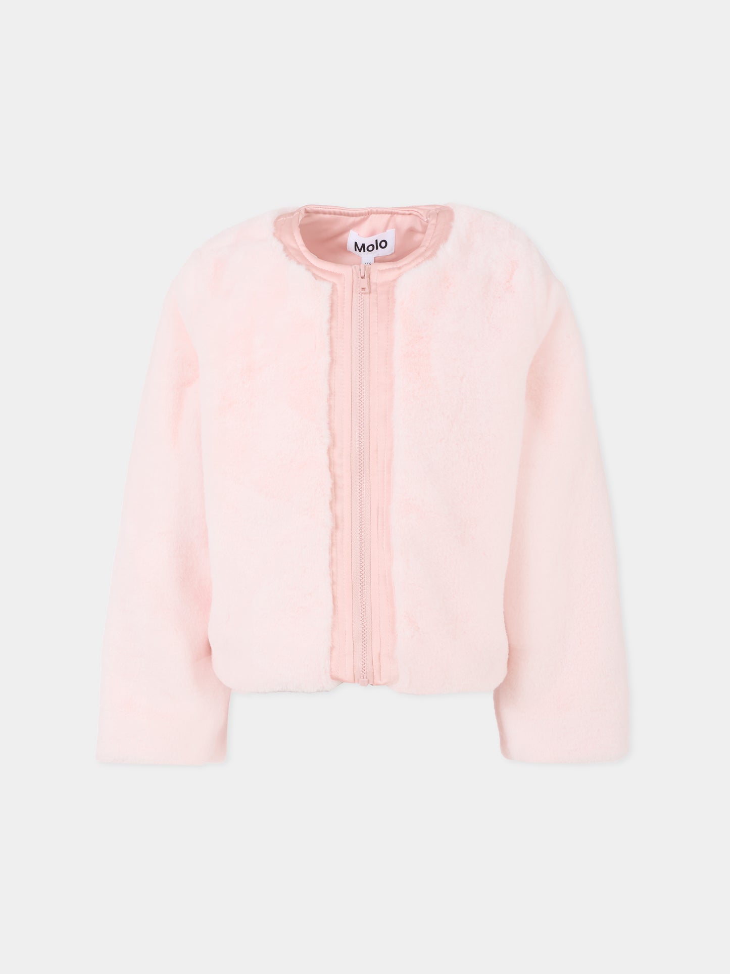 Ecopelliccia Helen rosa pr bambina,Molo,2W25M301 5503