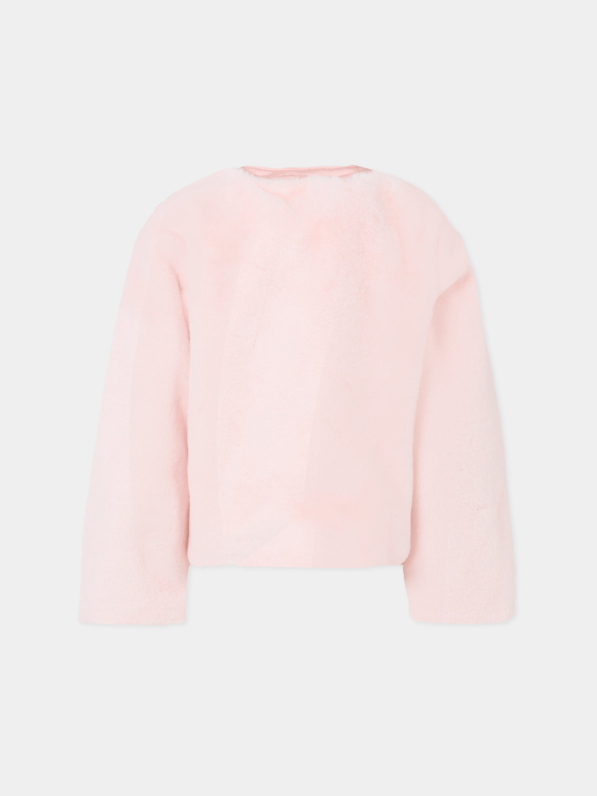 Ecopelliccia Helen rosa pr bambina,Molo,2W25M301 5503