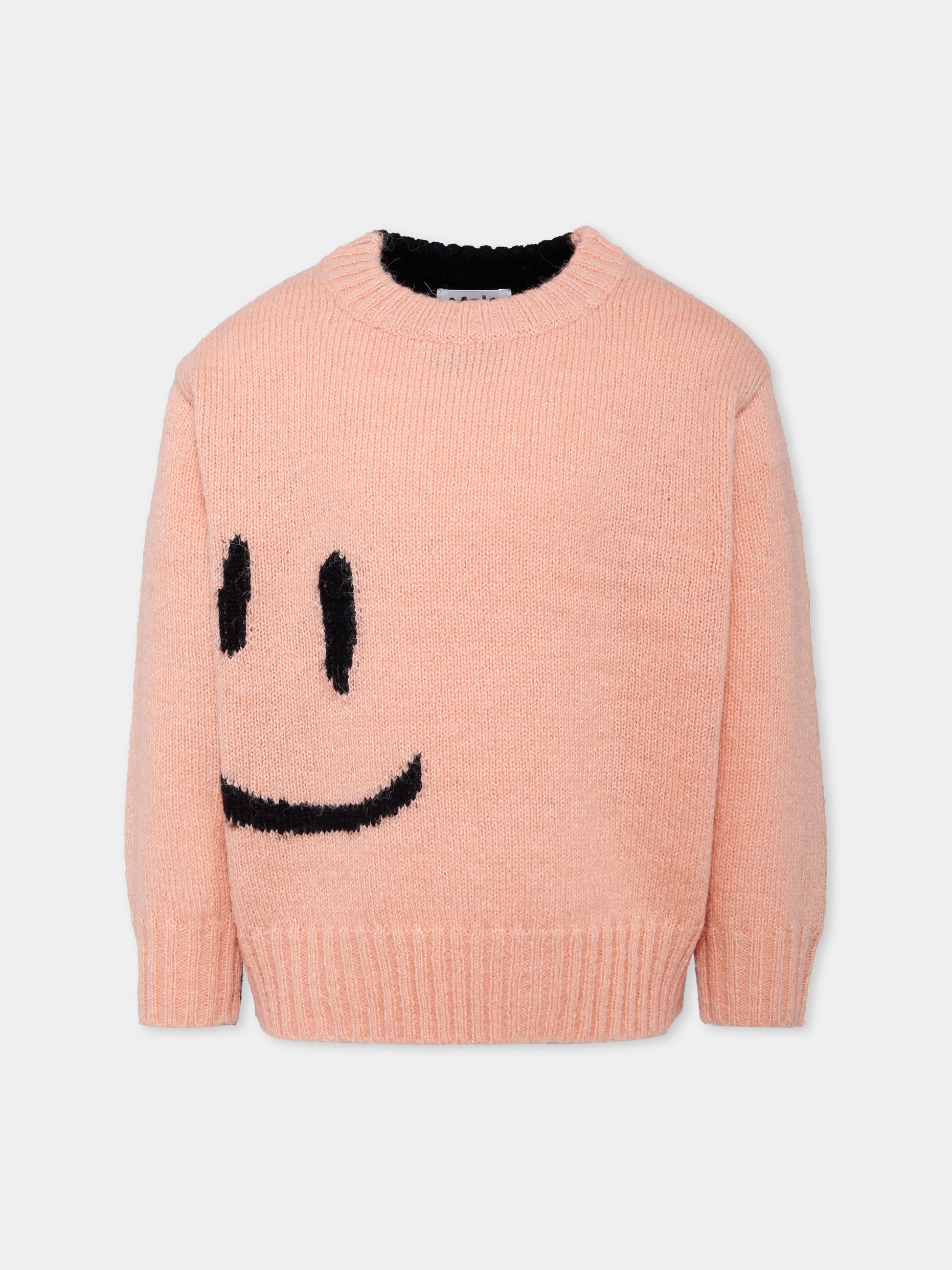 Maglione Bello rosa per bambina con smile,Molo,6W25K201 4951