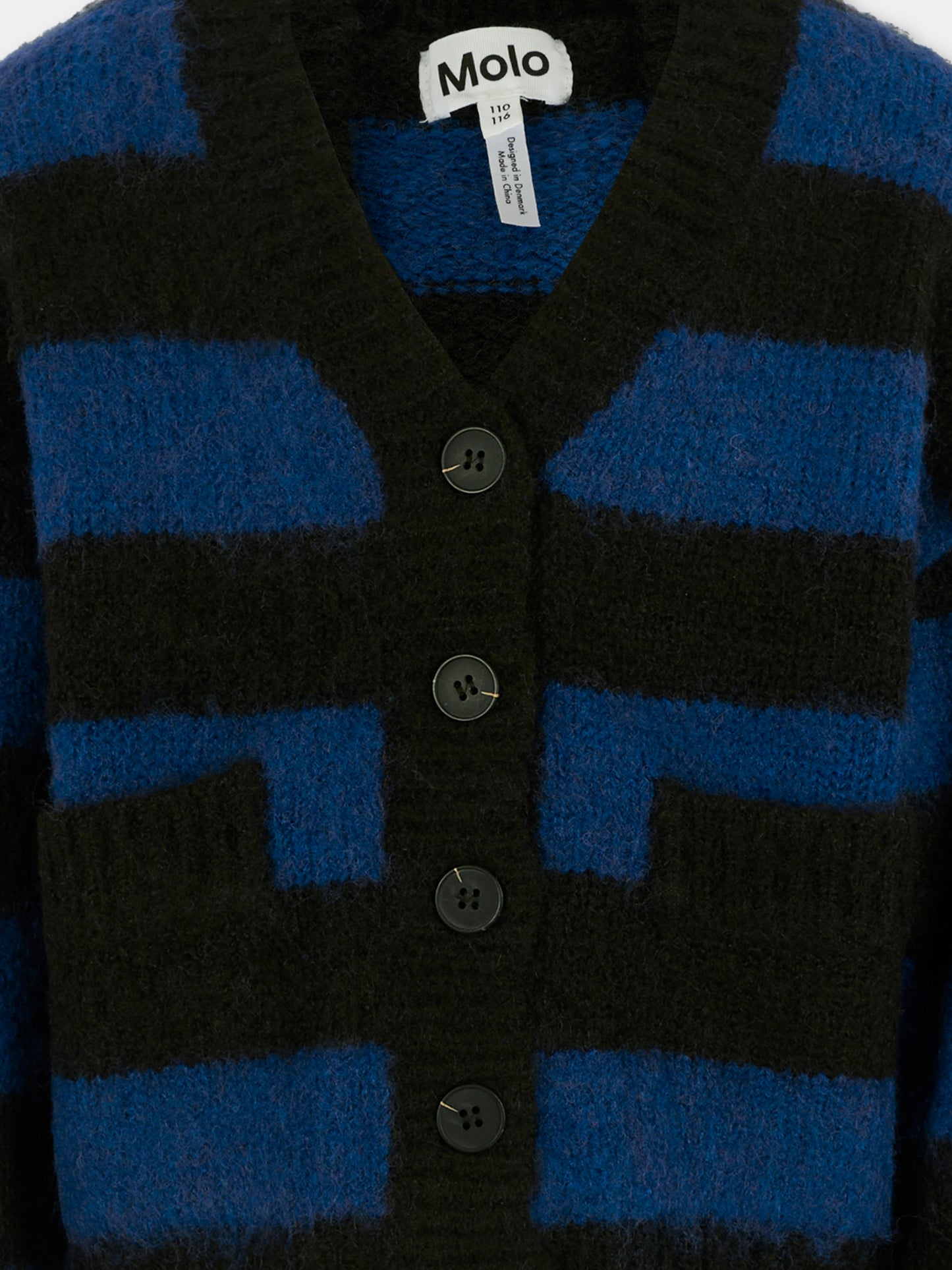 Cardigan Brutus blu per bambino,Molo,6W25K306 9451