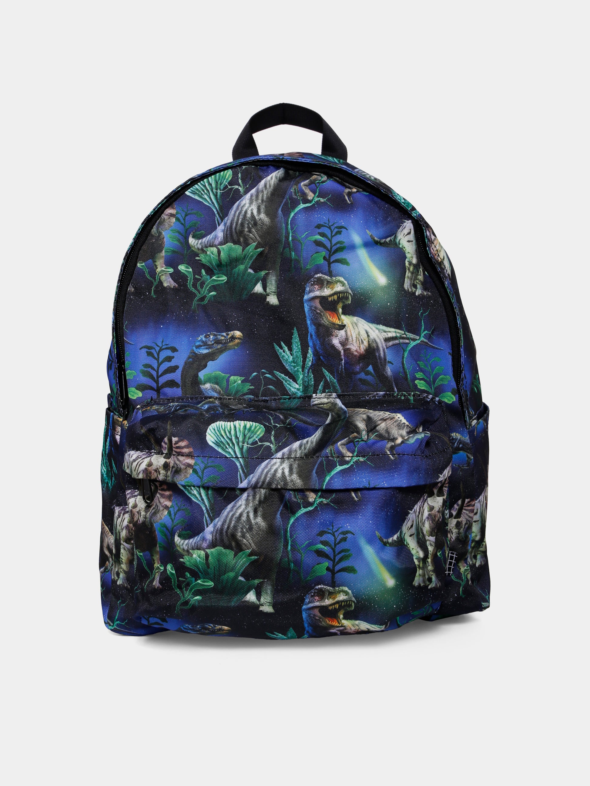 Zaino Mio blu per bambino con dinosauri all over,Molo,7W25V201 9419
