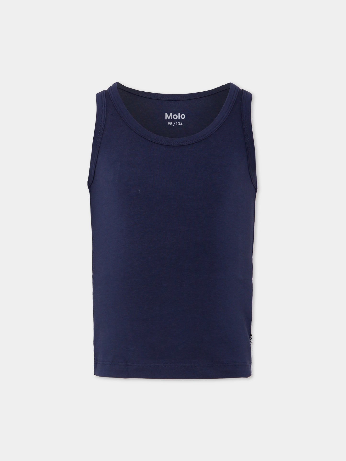 Set canottiere Jayden blu per bambino dinosauri,Molo,1W25Q101 9457