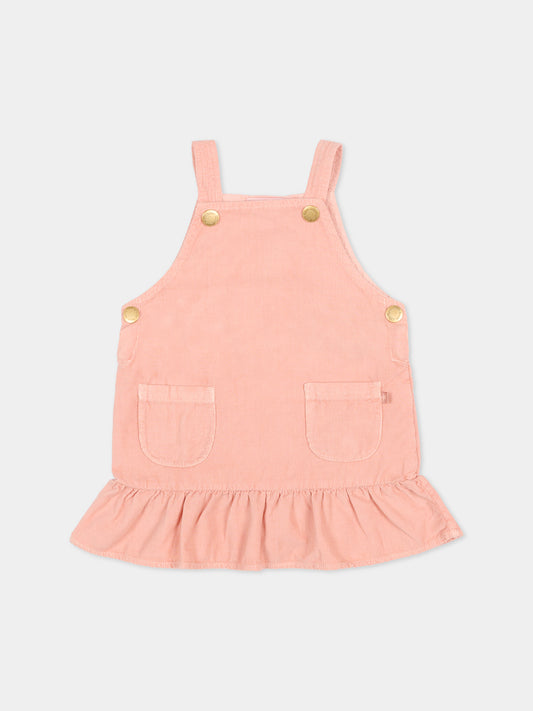 Salopette Celina rosa per neonata,Molo,4W25E103 5494