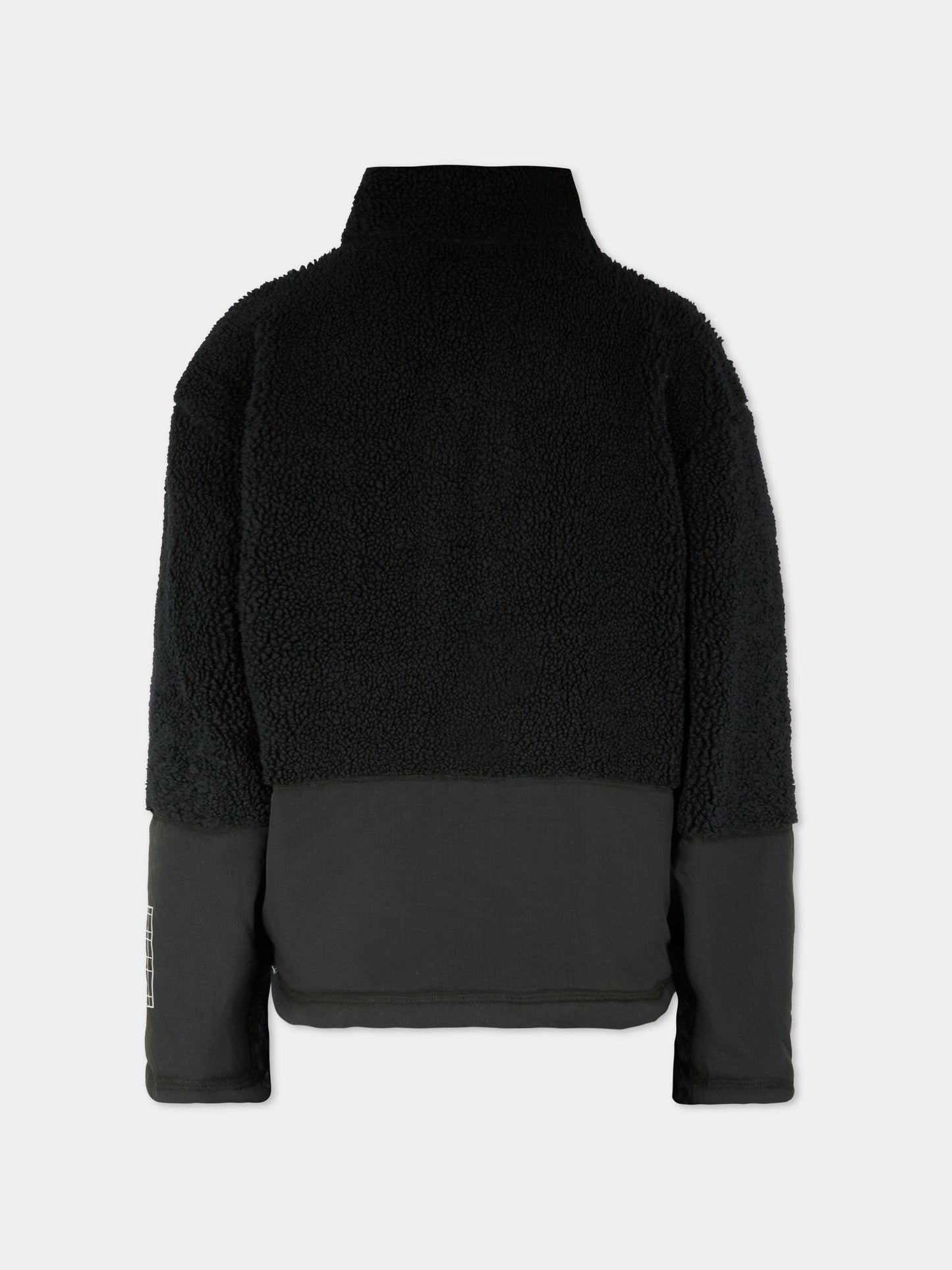 Ecopelliccia Utha nera per bambino,Molo,5W25L201 0099