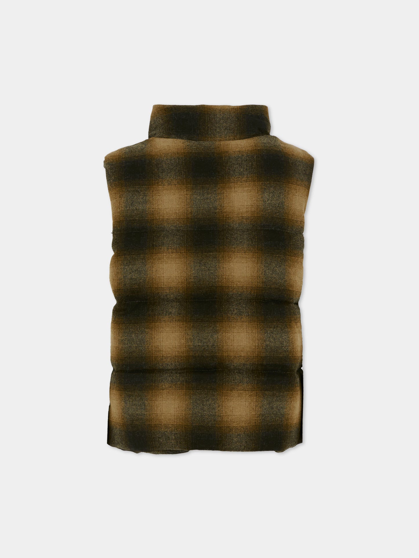 Gilet Heike verde per bambino con logo,Molo,5W25M201 5580