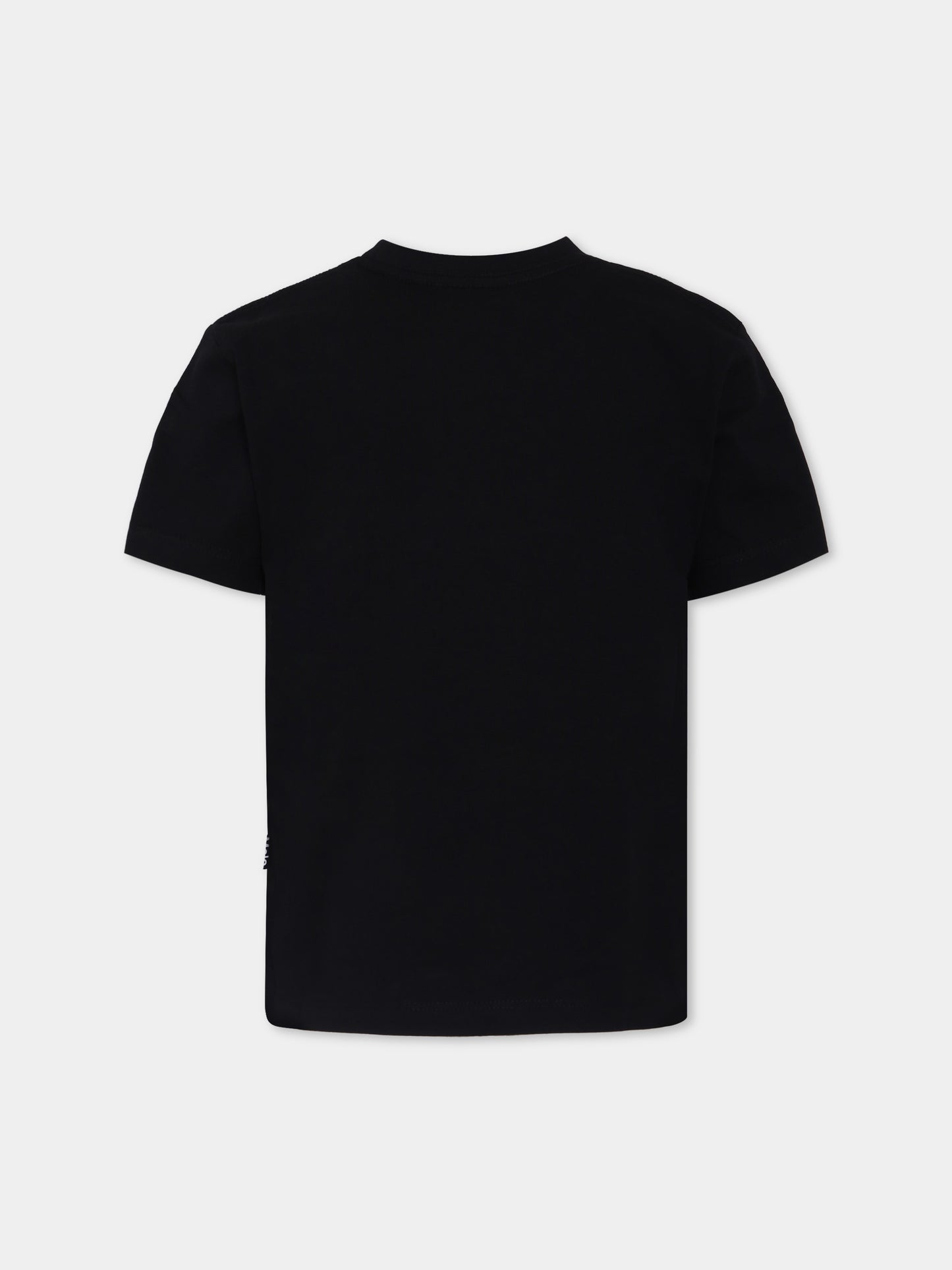 T-shirt Roxo nera per bambini con smile,Molo,6W25A201 0099