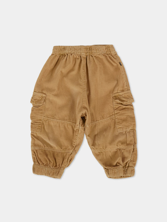 Pantaloni Sae marroni per neonato,Molo,6W25I115 5510