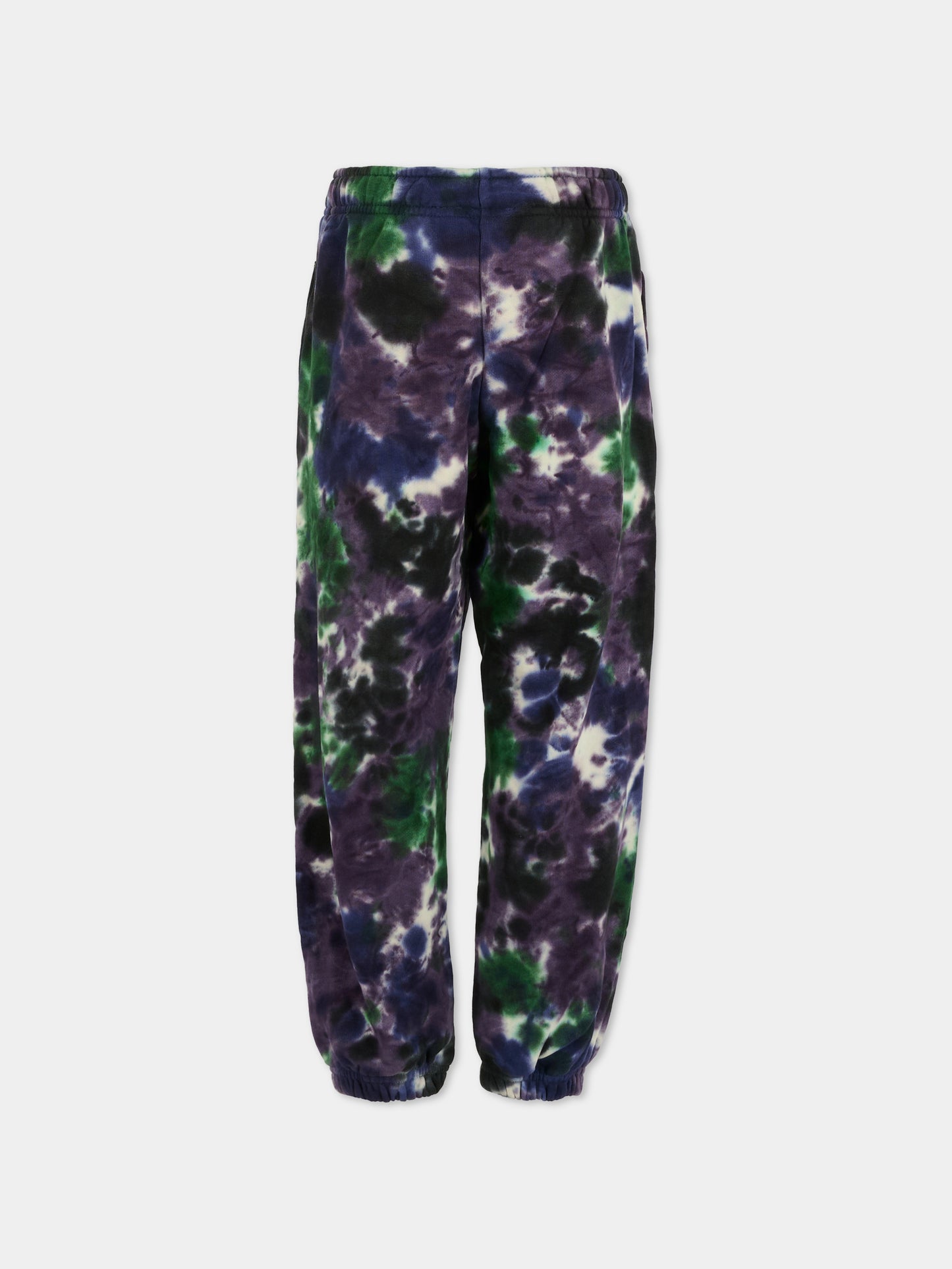 Pantaloni Adan multicolor per bambino con stampa tie dye,Molo,6W25I208 9434