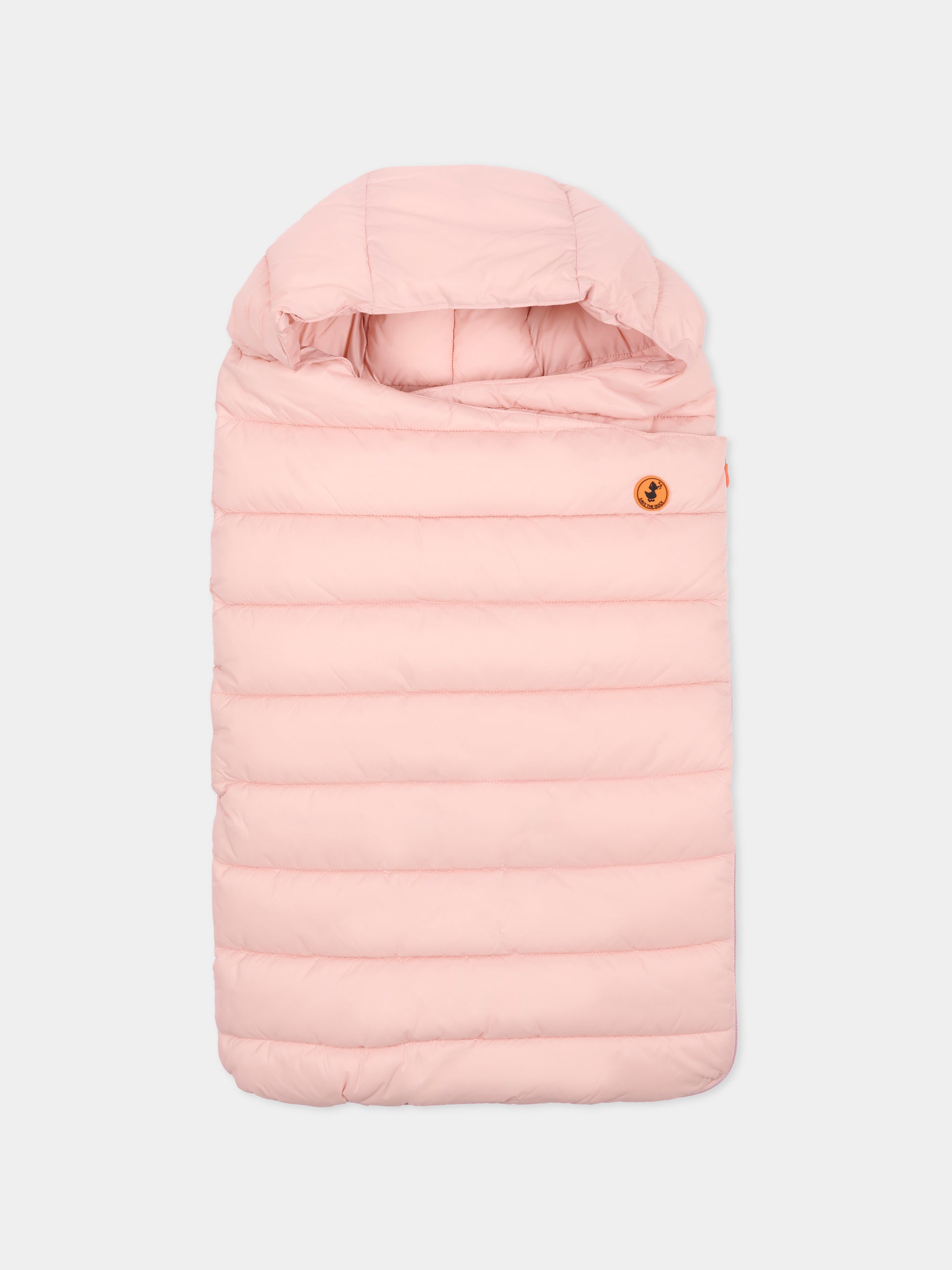 Sacco nanna May rosa per neonata con logo,Save The Duck Kids,I30001X GIGA21 80007