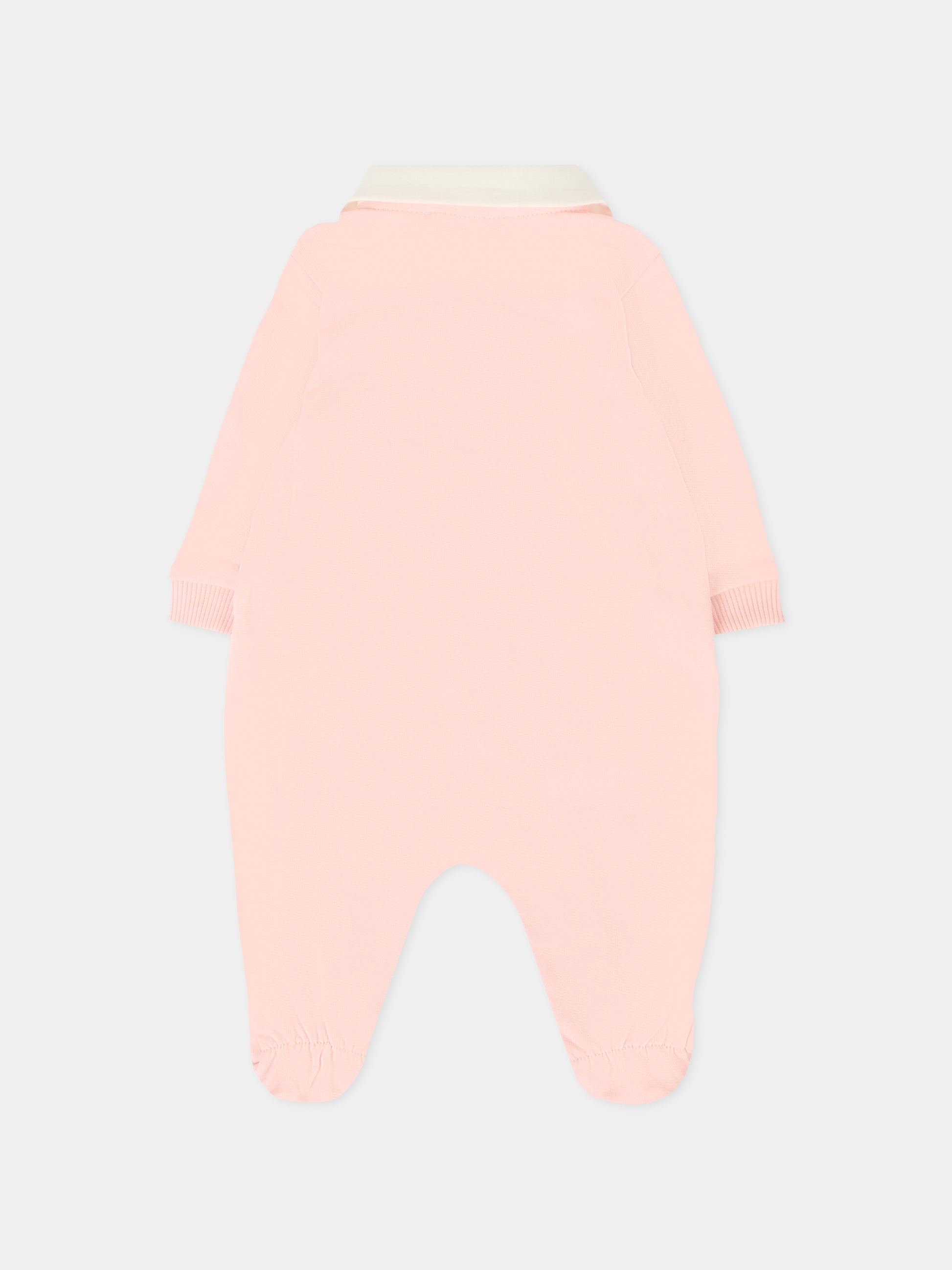 Tutina rosa per neonata con Teddy Bear,Moschino Kids,MMY08C LCA63 50209