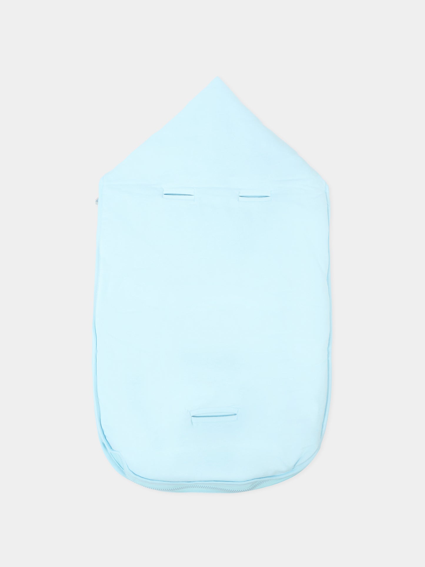 Sacco nanna celeste per neonato con Teddy Bear,Moschino Kids,MNE00P LCA40 40304