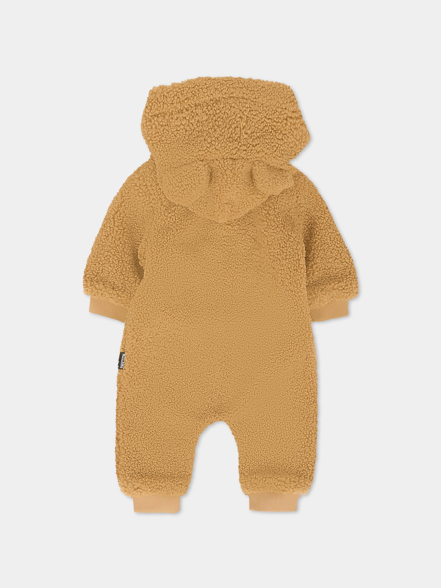 Ecopelliccia marrone per neonati con Teddy Bear,Moschino Kids,MUT04C LIA00 20351