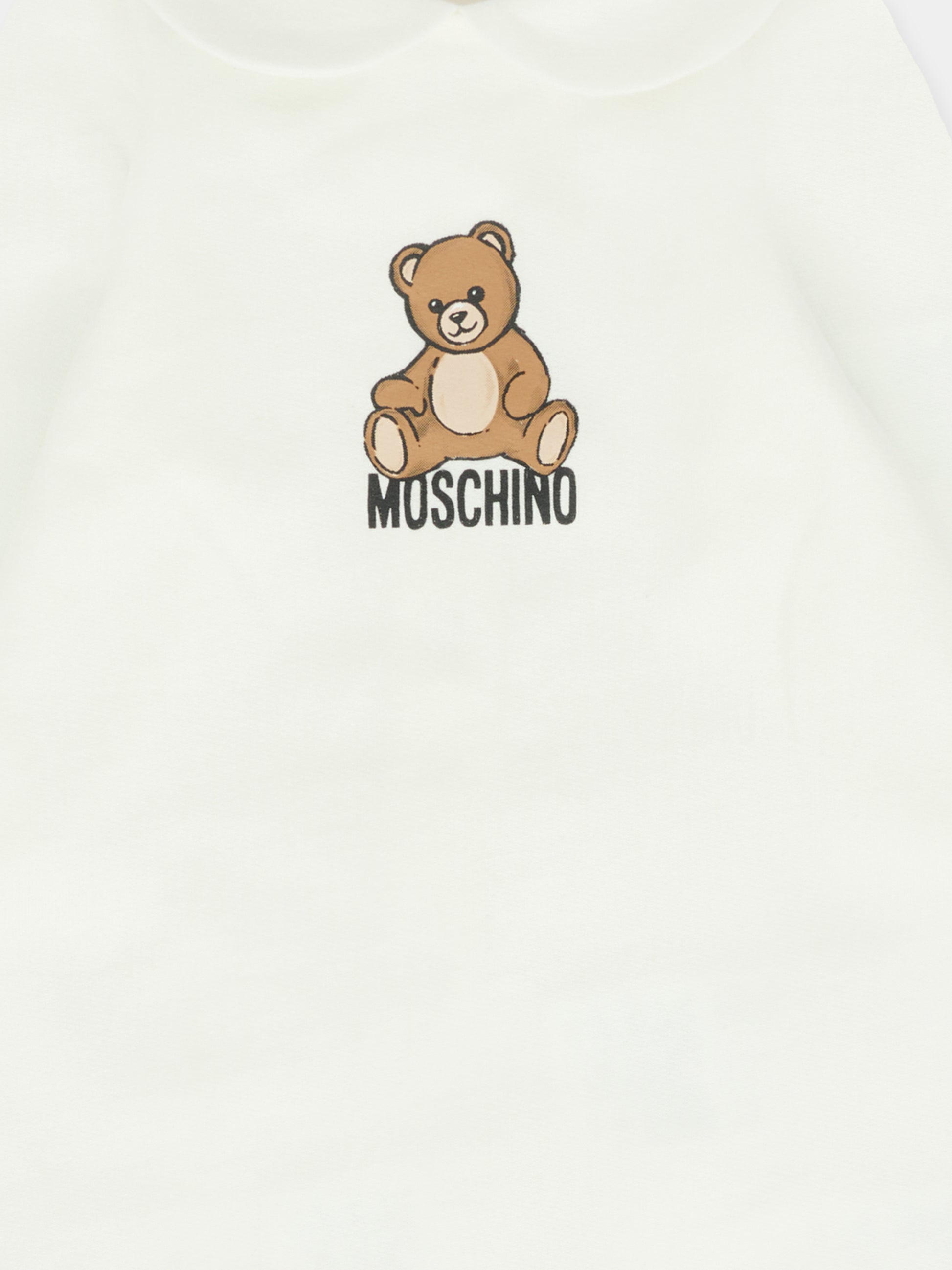 Tutina avorio per neonati con Teddy Bear,Moschino Kids,MUT04I LCA40 10063