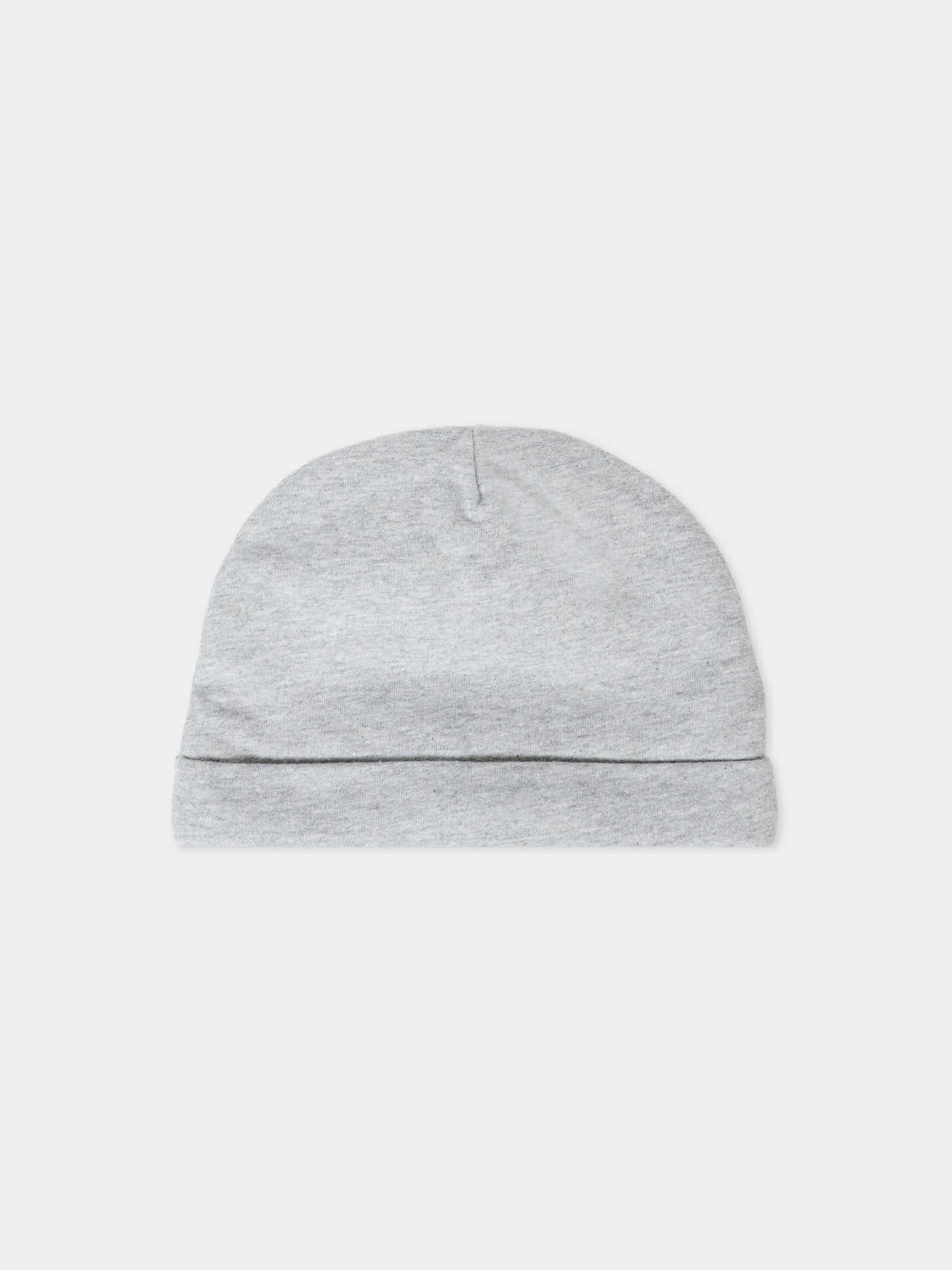 Berretto grigio per neonati con Teddy Bear,Moschino Kids,MUX05L LCA40 60901