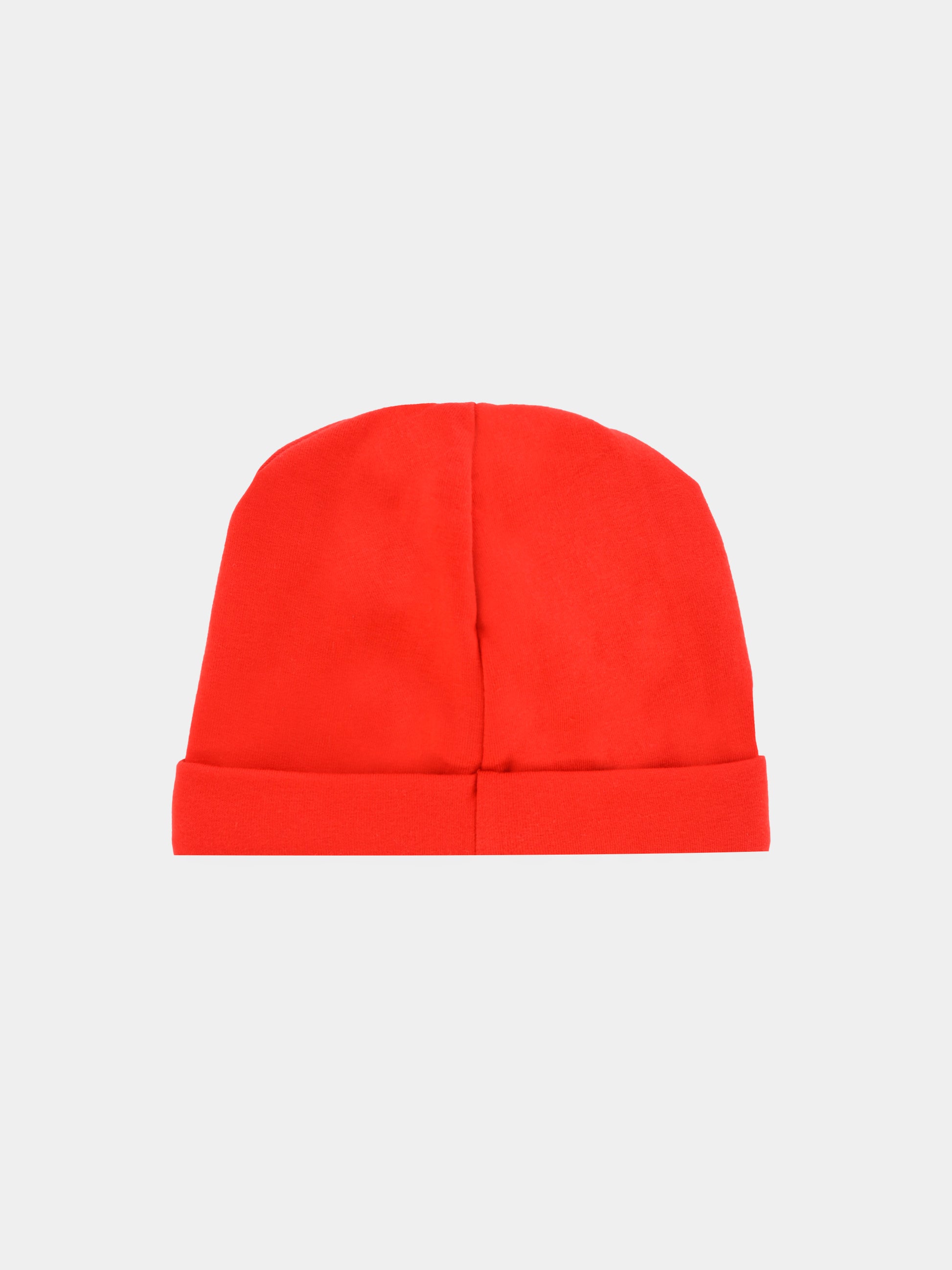 Berretto rosso per neonati con Teddy Bear,Moschino Kids,MXX031 LDA17 50109