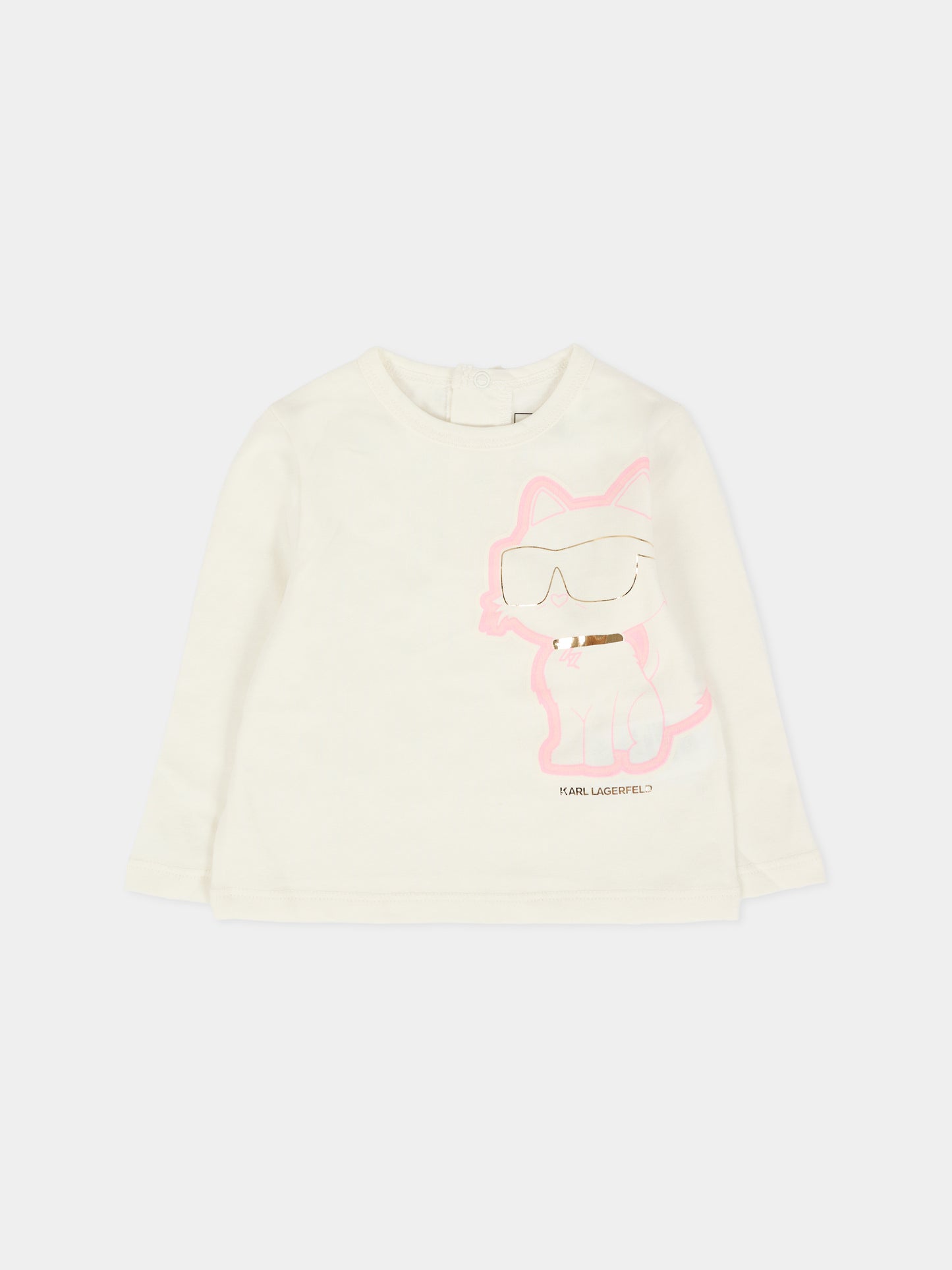 Completo rosa per neonata con Choupette,Karl Lagerfeld Kids,Z30670 N74