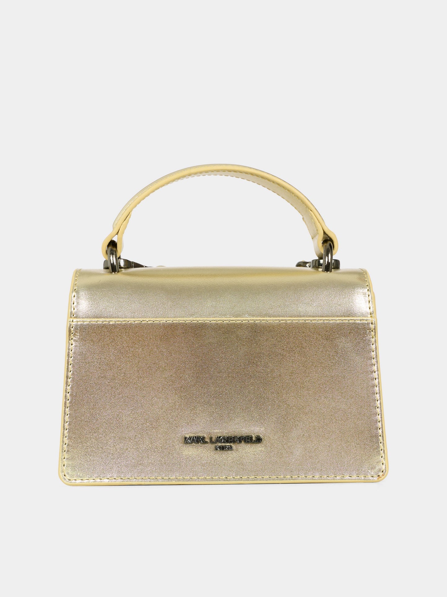 Borsa oro per bambina con Choupette,Karl Lagerfeld Kids,Z31025 576