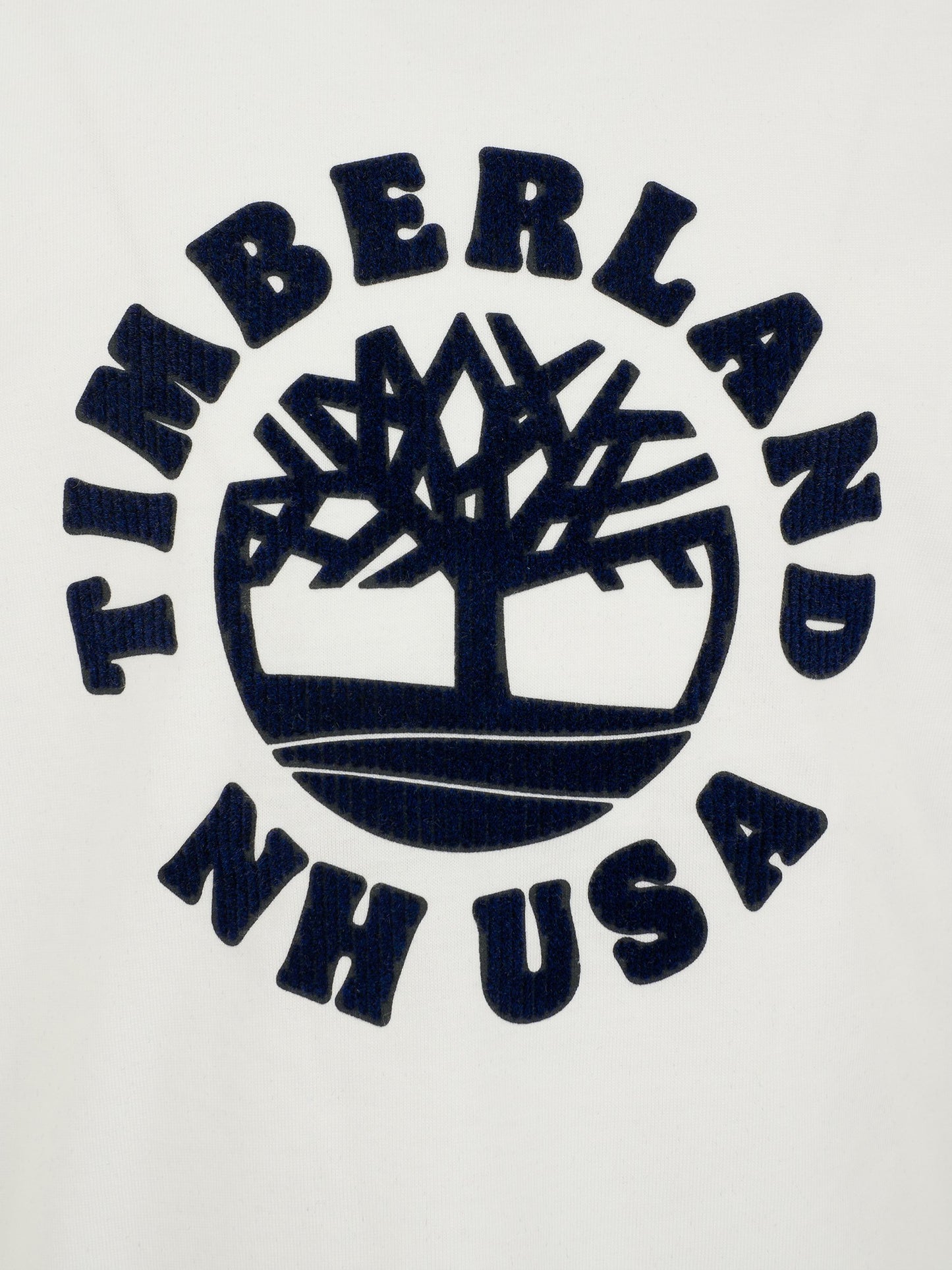 T-shirt bianca per bambino con logo,Timberland,T60532 10P