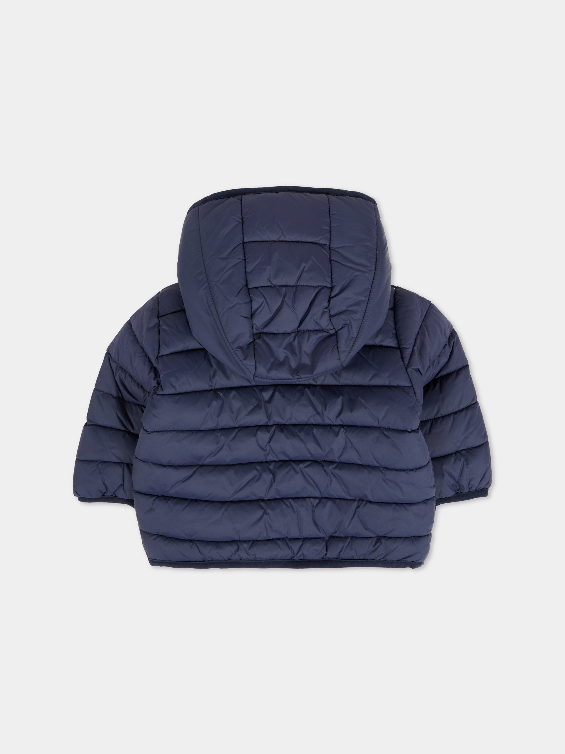 Piumino blu per neoanto con logo,Timberland,T60607 85T