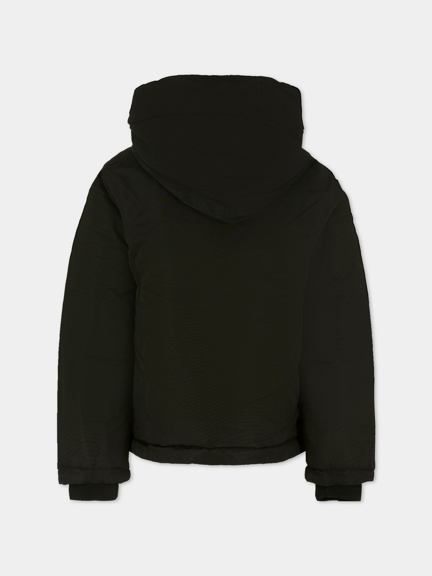 Piumino nero per bambino con logo,Timberland,T60766 09B