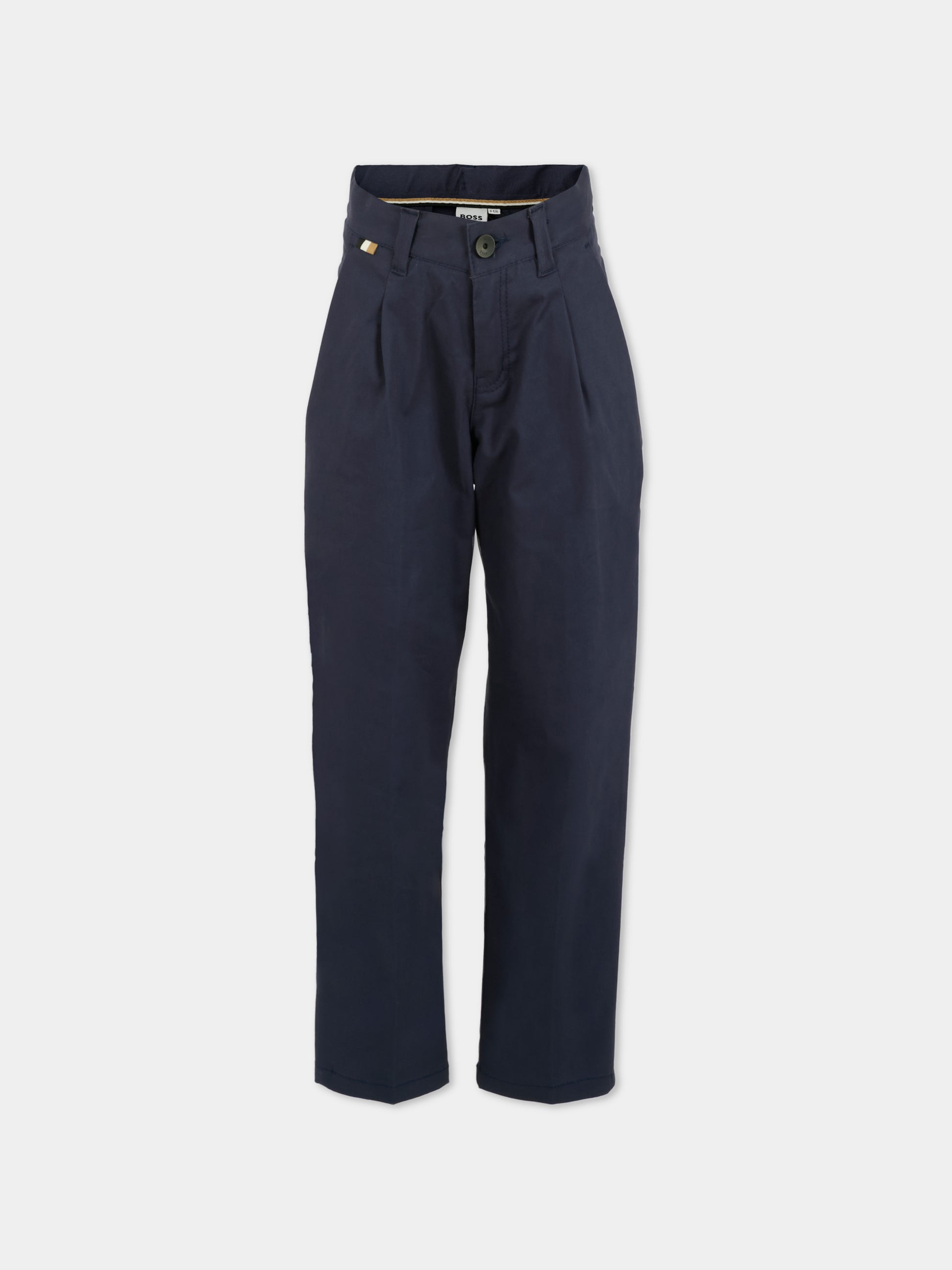 Pantaloni blu per bambino,Boss,J52298 849