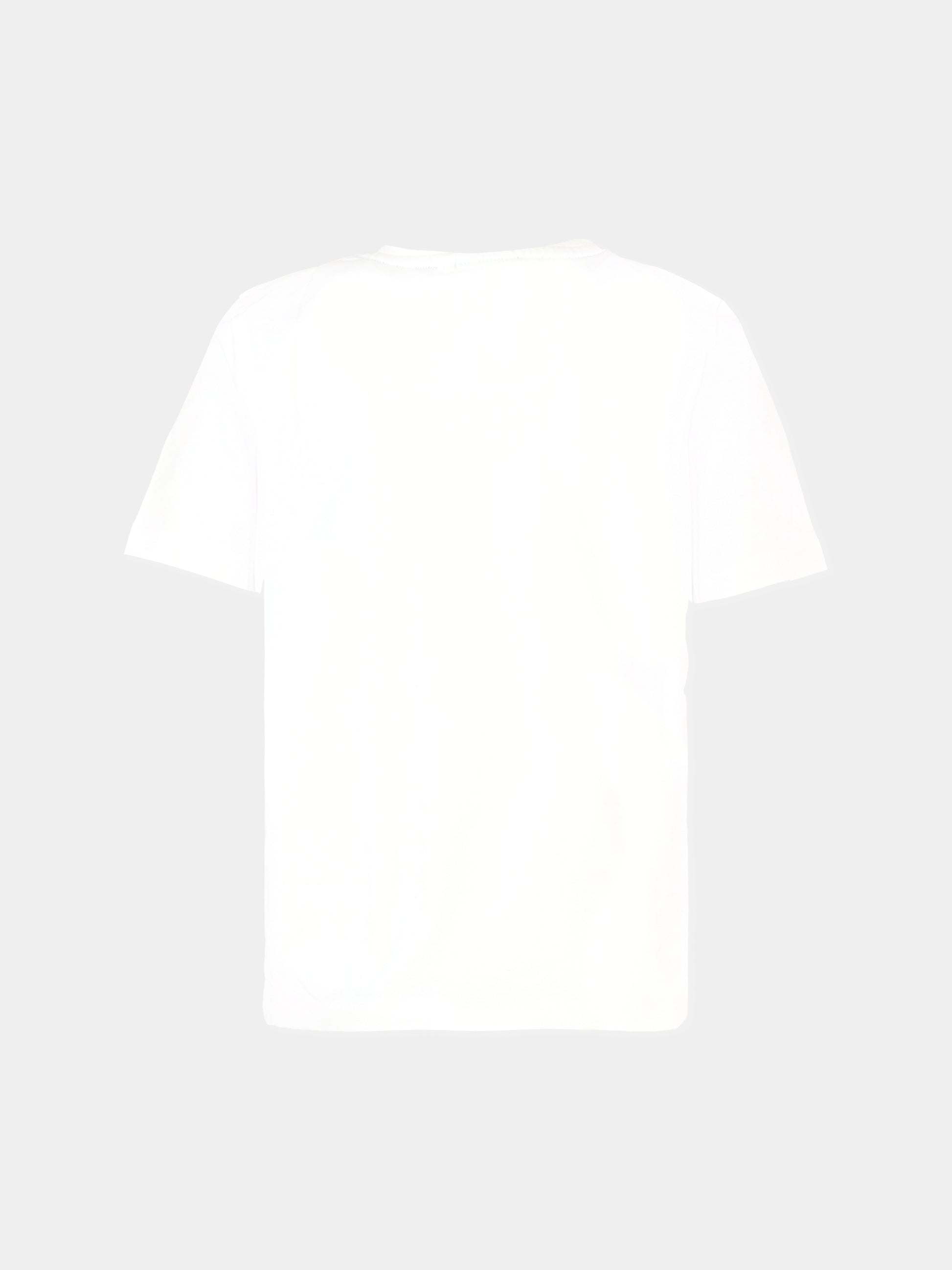 T-shirt bianca per bambino con logo,Boss,J52366 10P