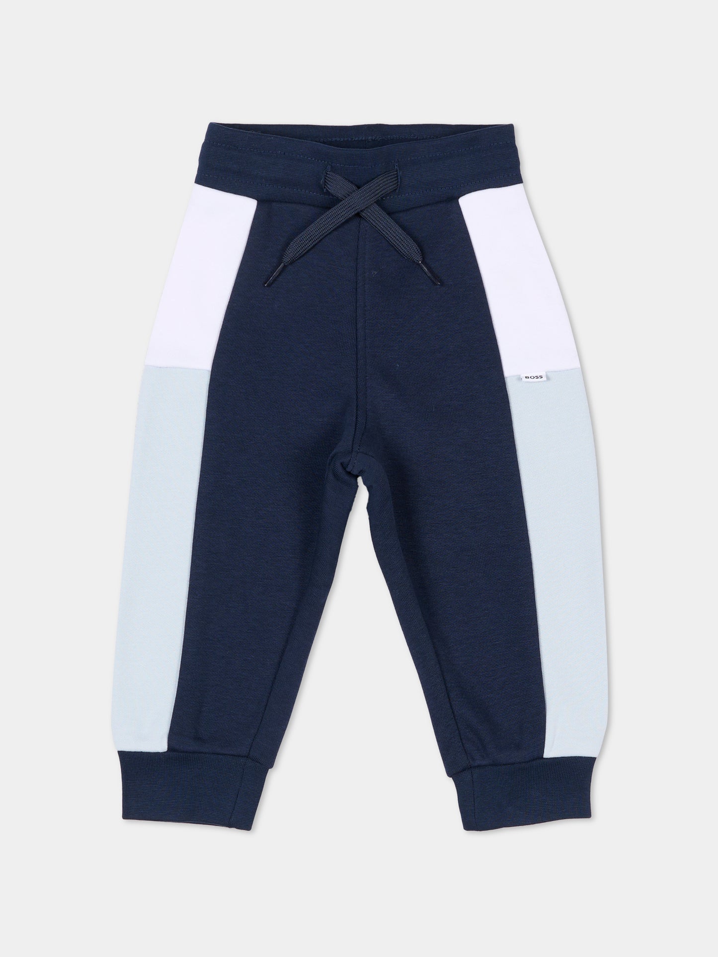 Pantaloni blu per neonato,Boss,J52429 849