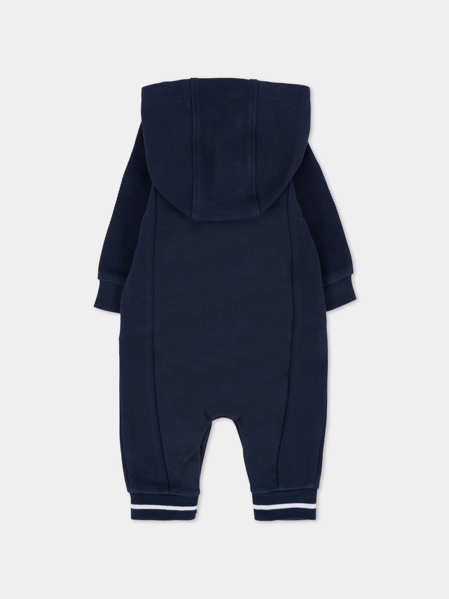 Tutina blu per neonato con logo,Boss,J52530 849