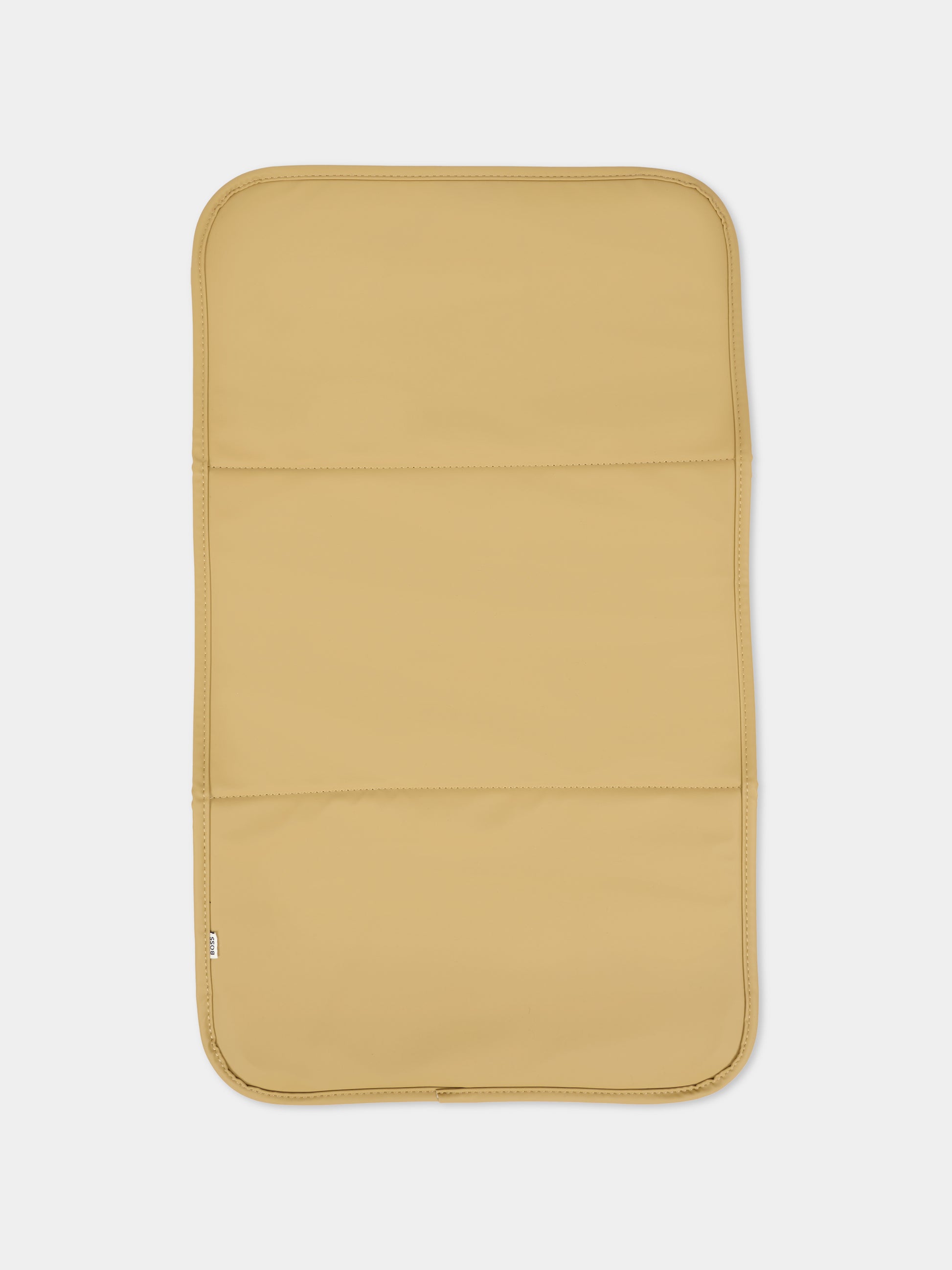 Borsa mamma beige per neonati con logo,Boss,J52609 269