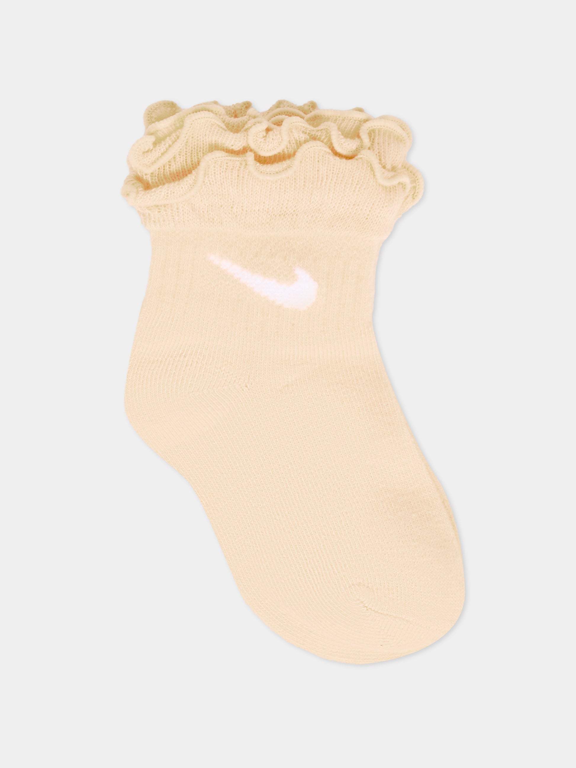 Set calzini multicolor per neonata con swoosh,Nike,NN1285 ADZ