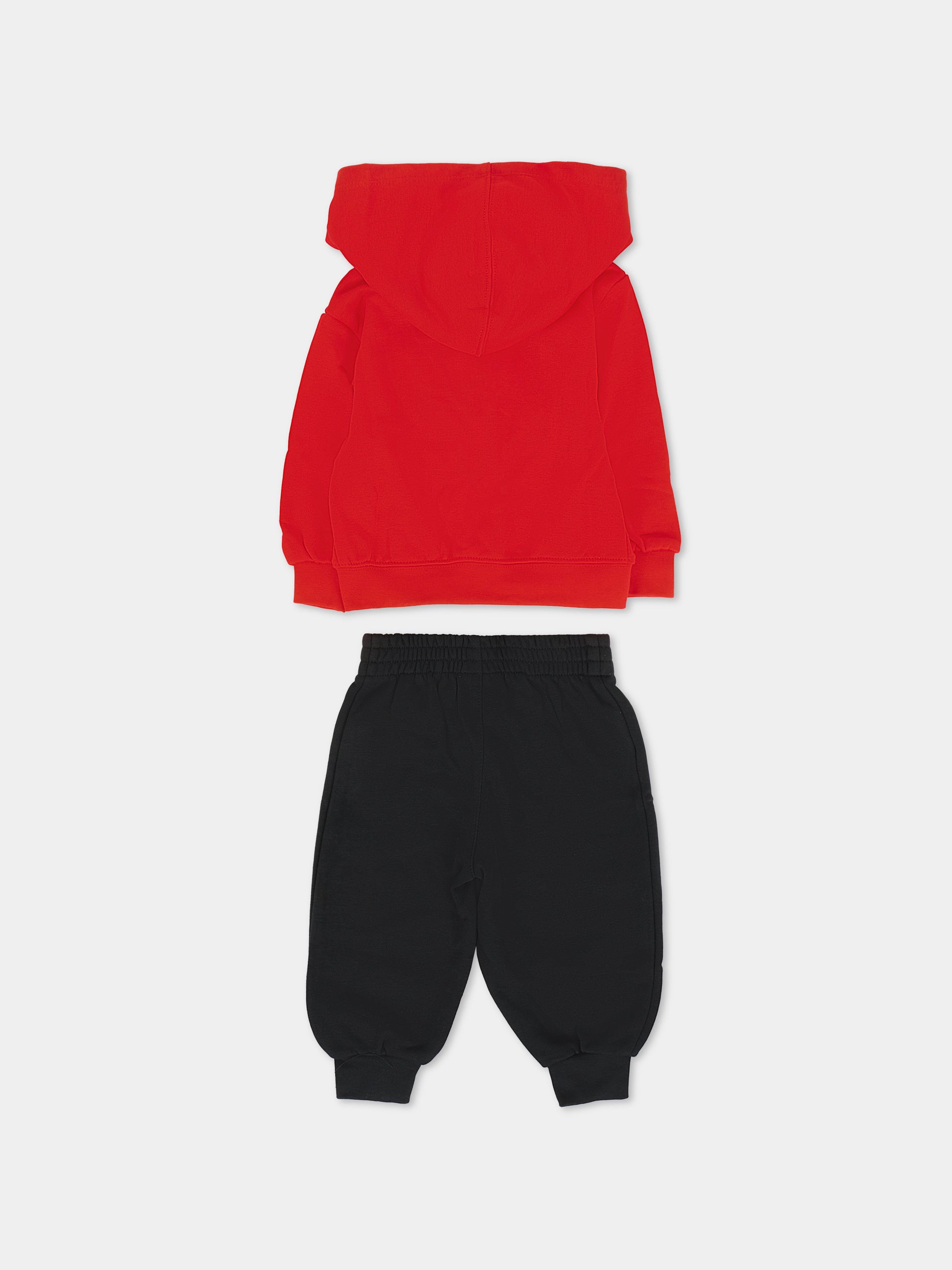 Completo rosso per neonato con jumpman,Jordan,65F124 023