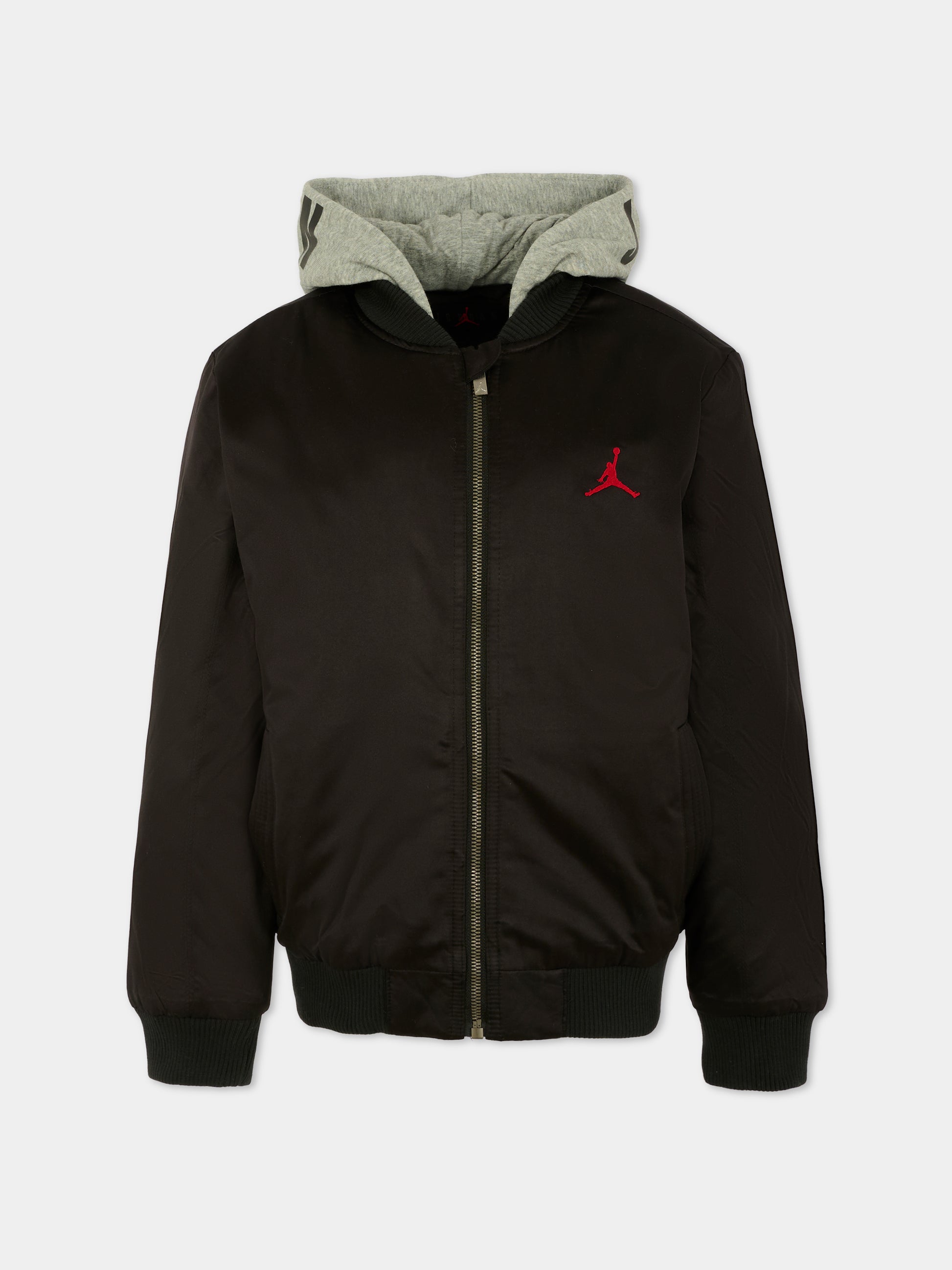 Bomber nero per bambino con jumpman,Jordan,95D647 023