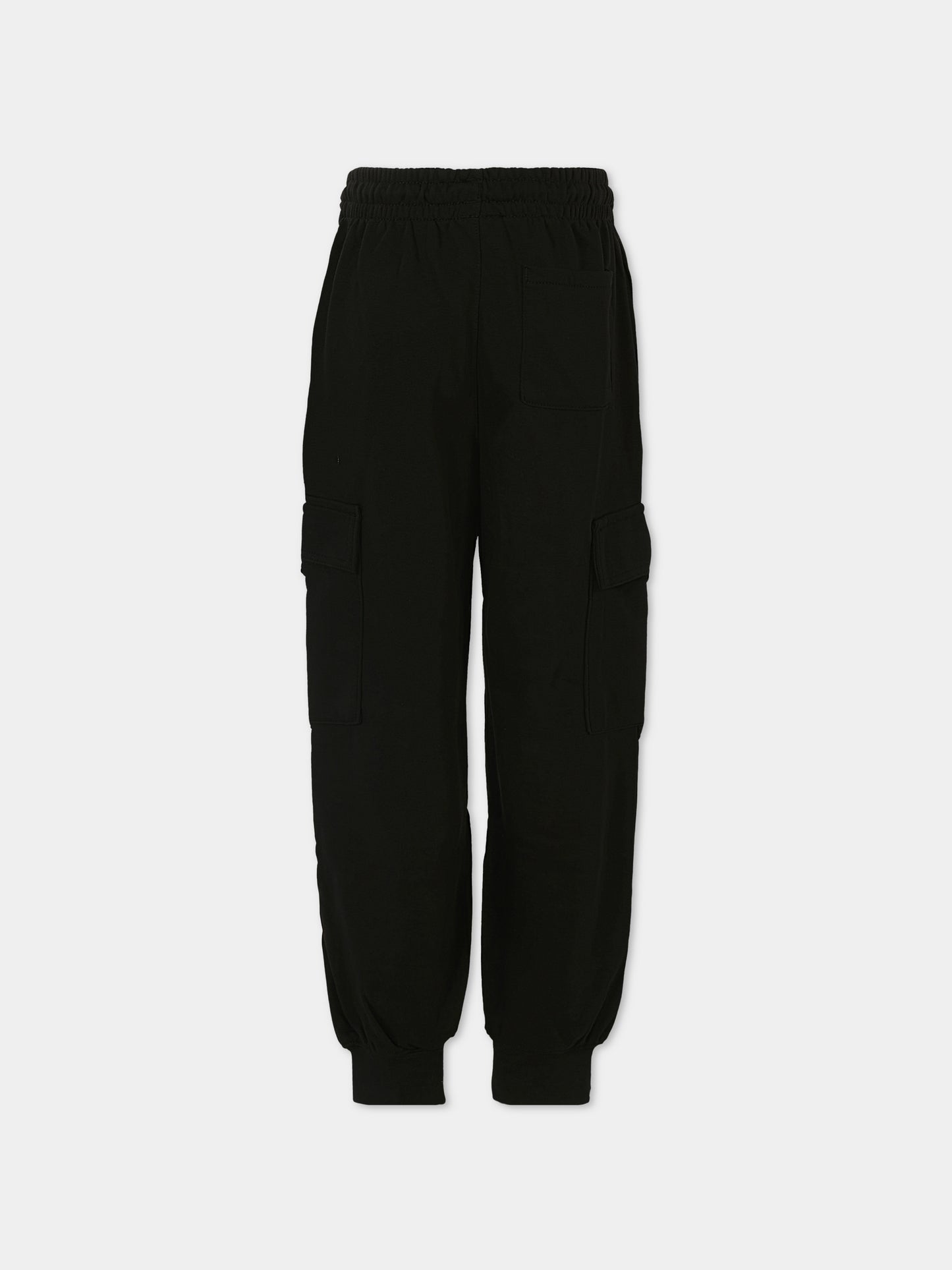 Pantaloni neri per bambino con jumpman,Jordan,95D830 023