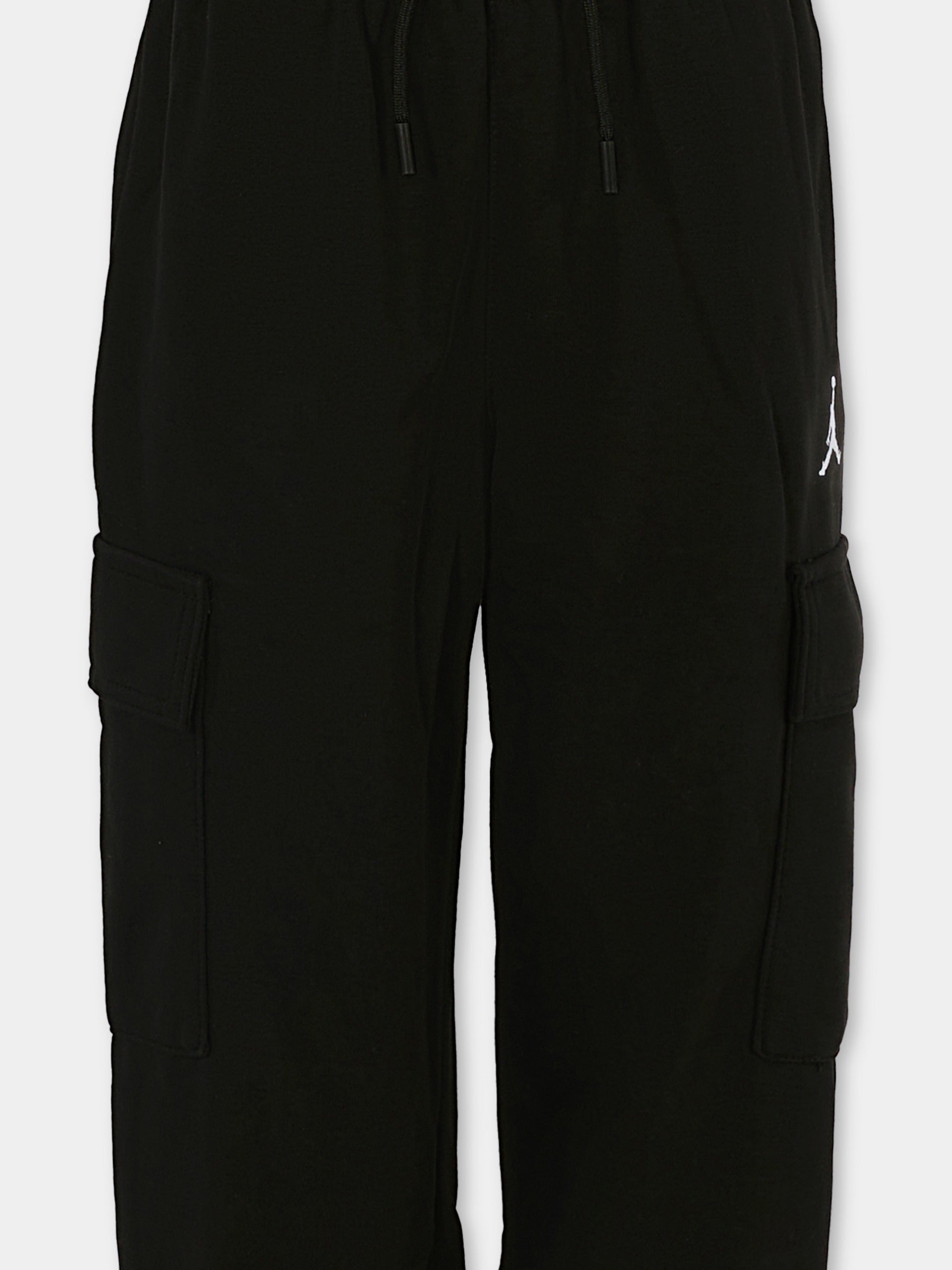 Pantaloni neri per bambino con jumpman,Jordan,95D830 023