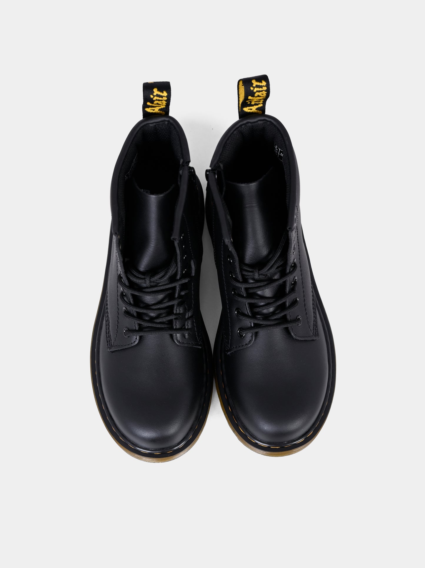 Anfibi neri 1460 per bambini,Dr. Martens,1460 J 15382001 BLACK SOFTY T