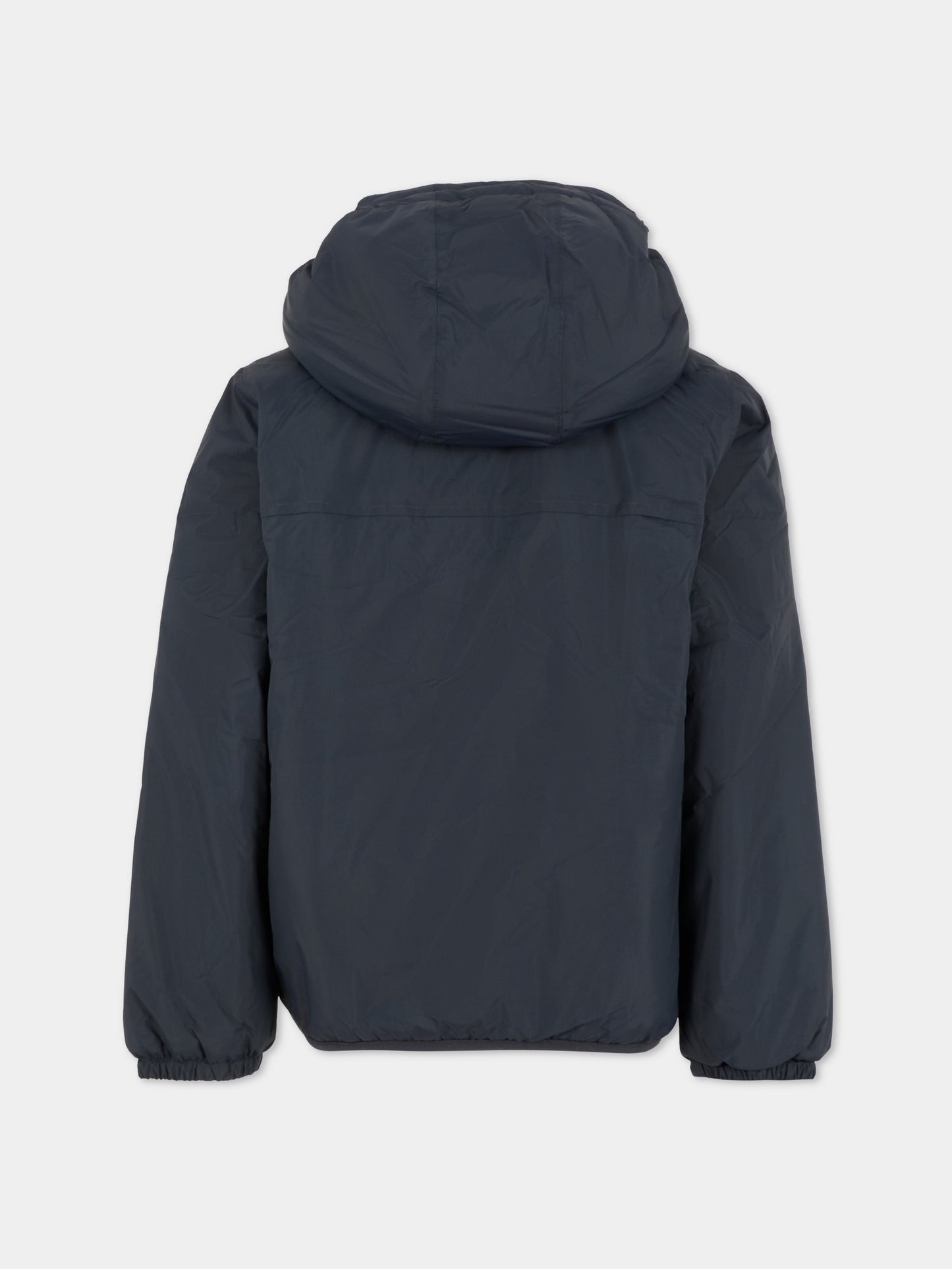 Giubbotto blu Claudine Orsetto per bambino con logo,K-way,K7142TW K89