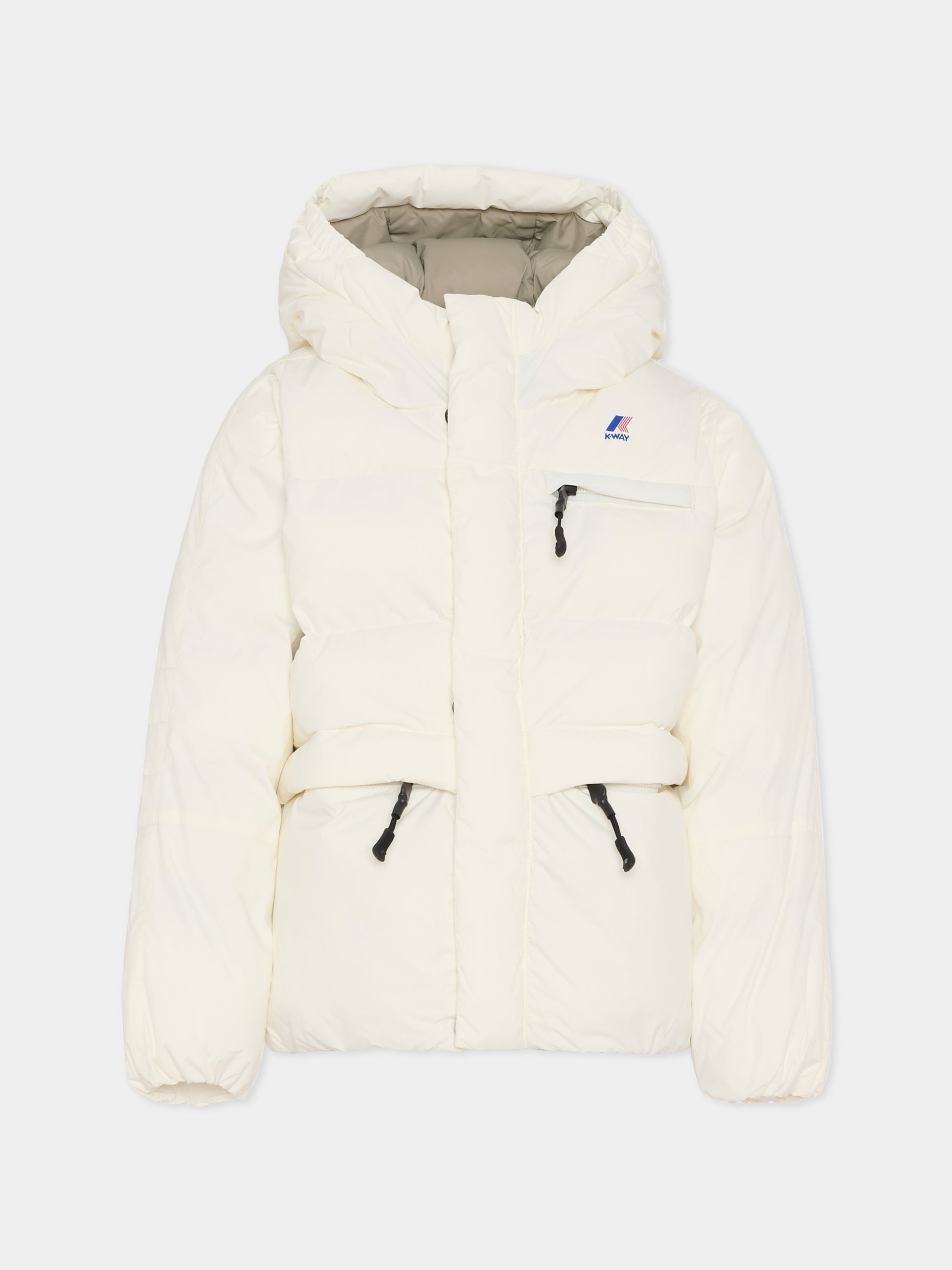 Piumino Le Vrai 4.0 Aurele bianco per bambini,K-way,K6141CW X42