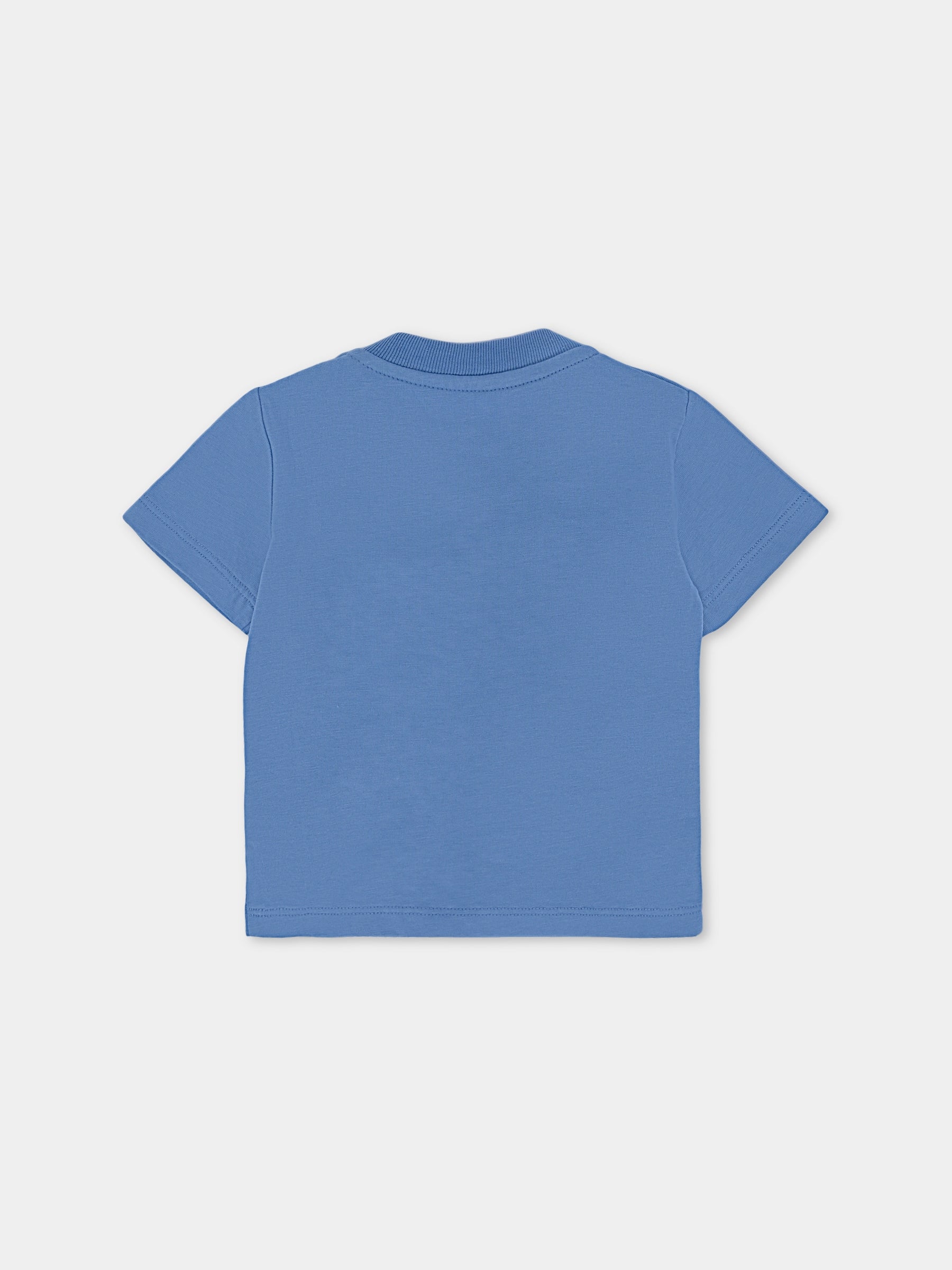 Set t-shirt multicolor per neonato con orso,Palm Angels,PB2X01AF25JER0014260