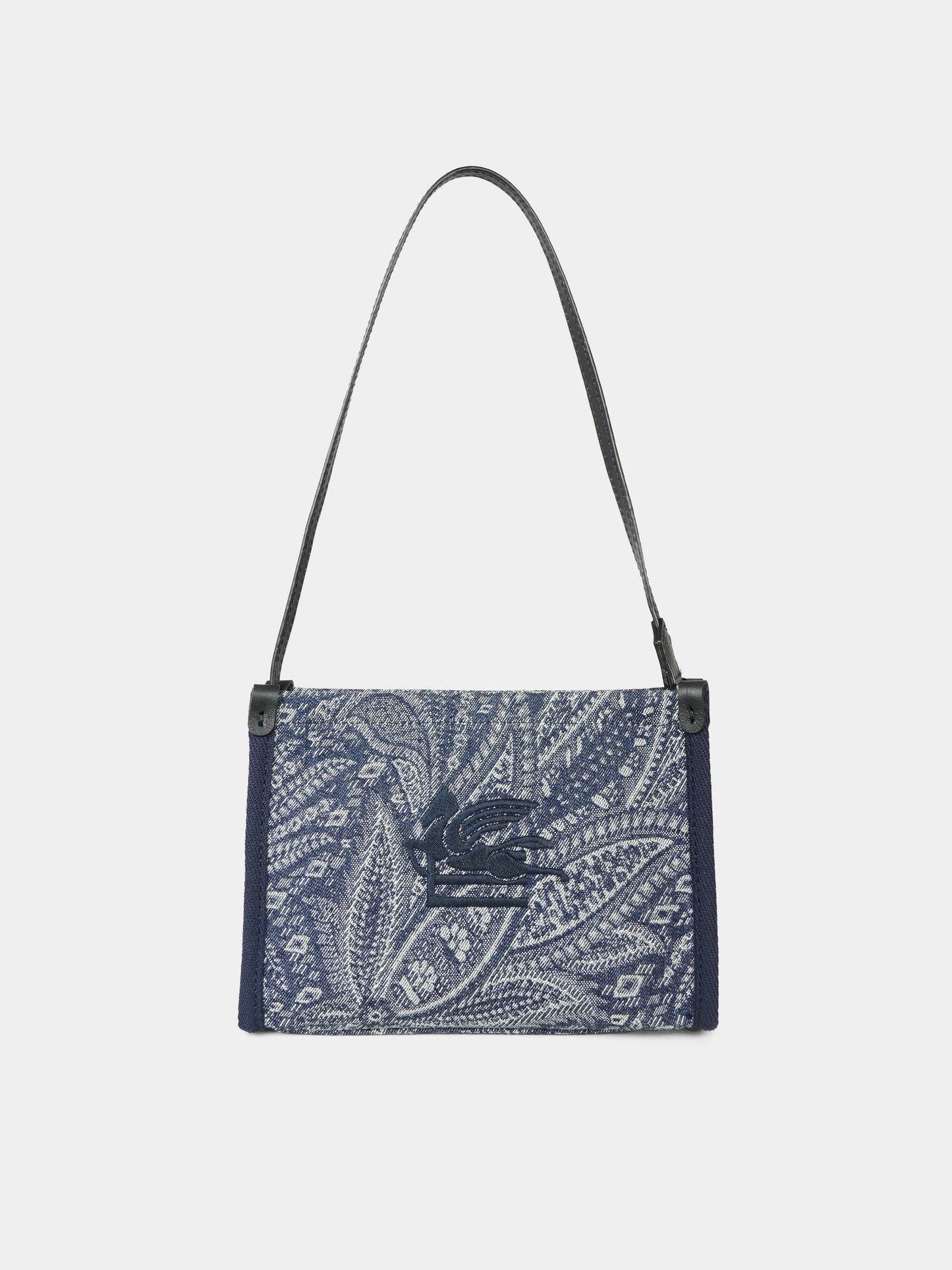 Borsa blu per bambina con Pegaso,Etro,GX0B28 D0122 620BC