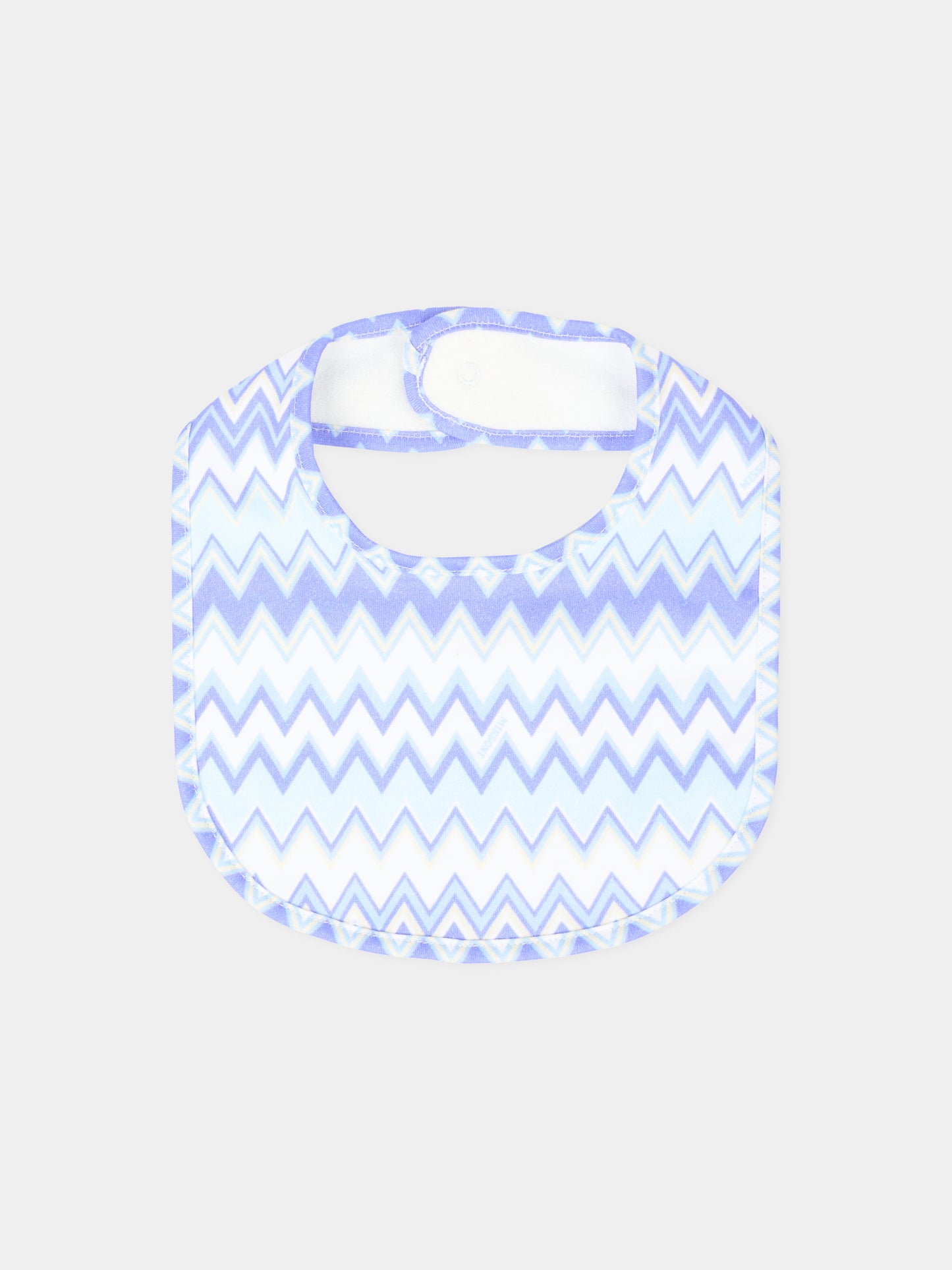 Set tutina blu per neonato con motivo chevron,Missoni,MXB520-J0518 100CE