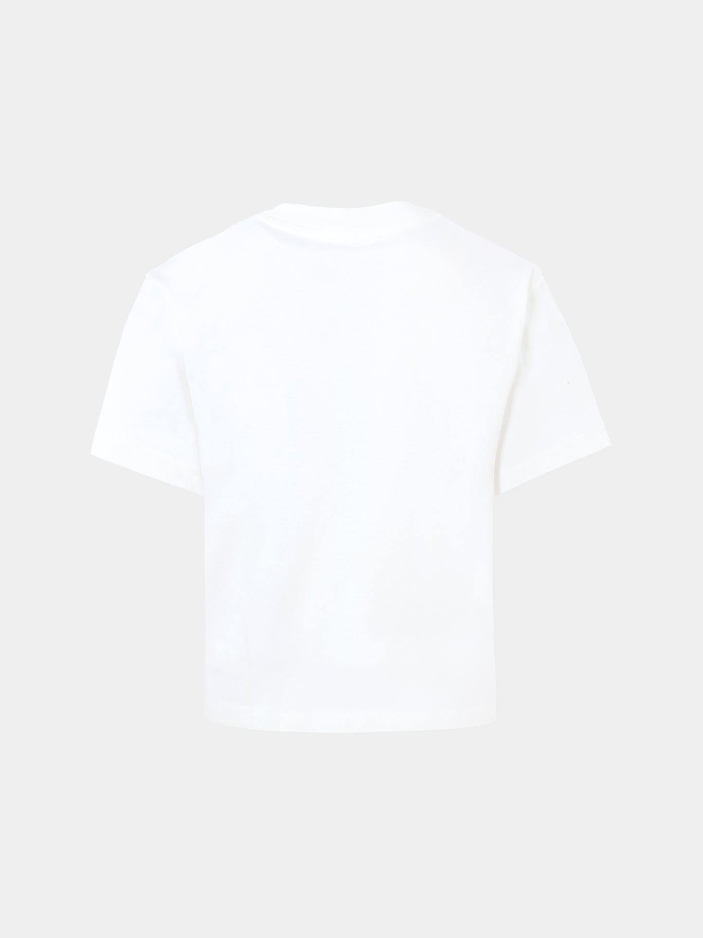 T-shirt bianca per bambini con logo,Lanvin Petite,N30288 117