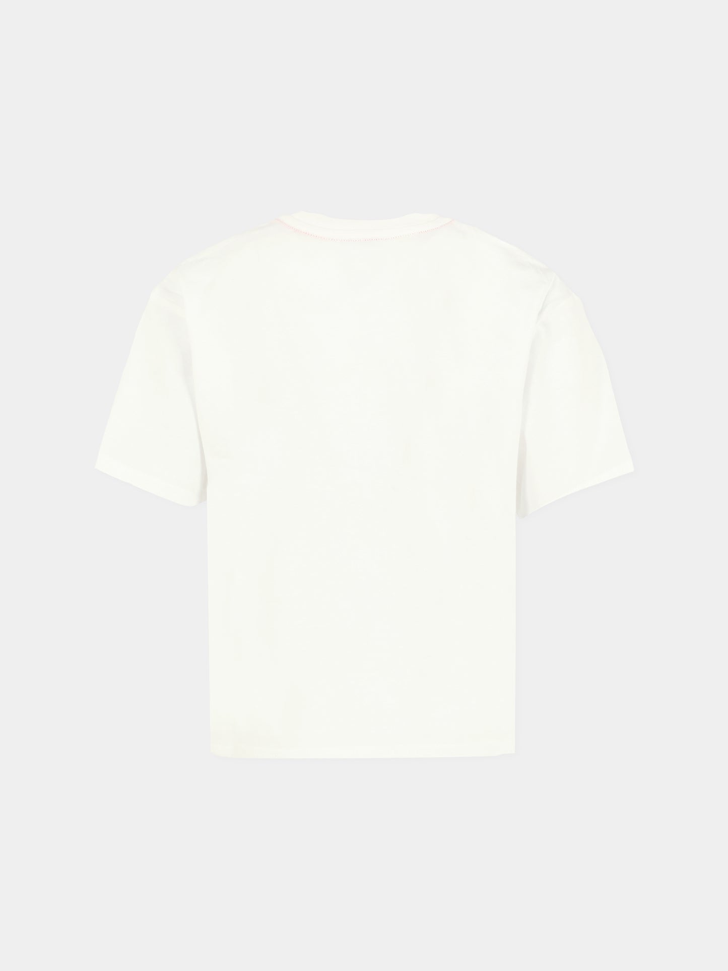 T-shirt bianca per bambina con logo e rossetto,Marc Jacobs,W60579 10P